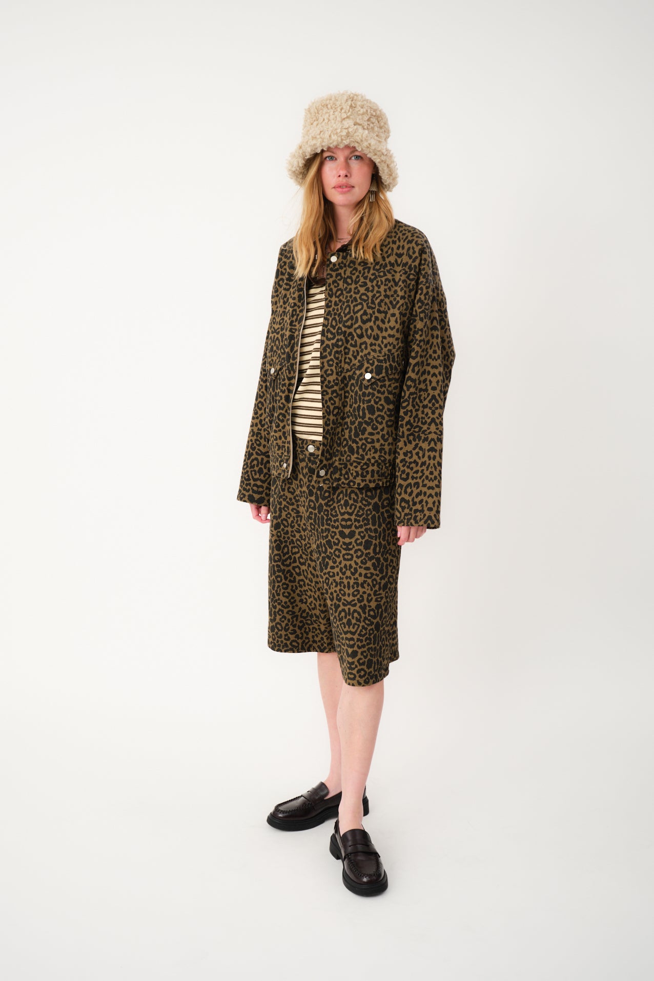 Lollys Laundry HawaiiLL Jakke Outerwear 72 Leopard Print