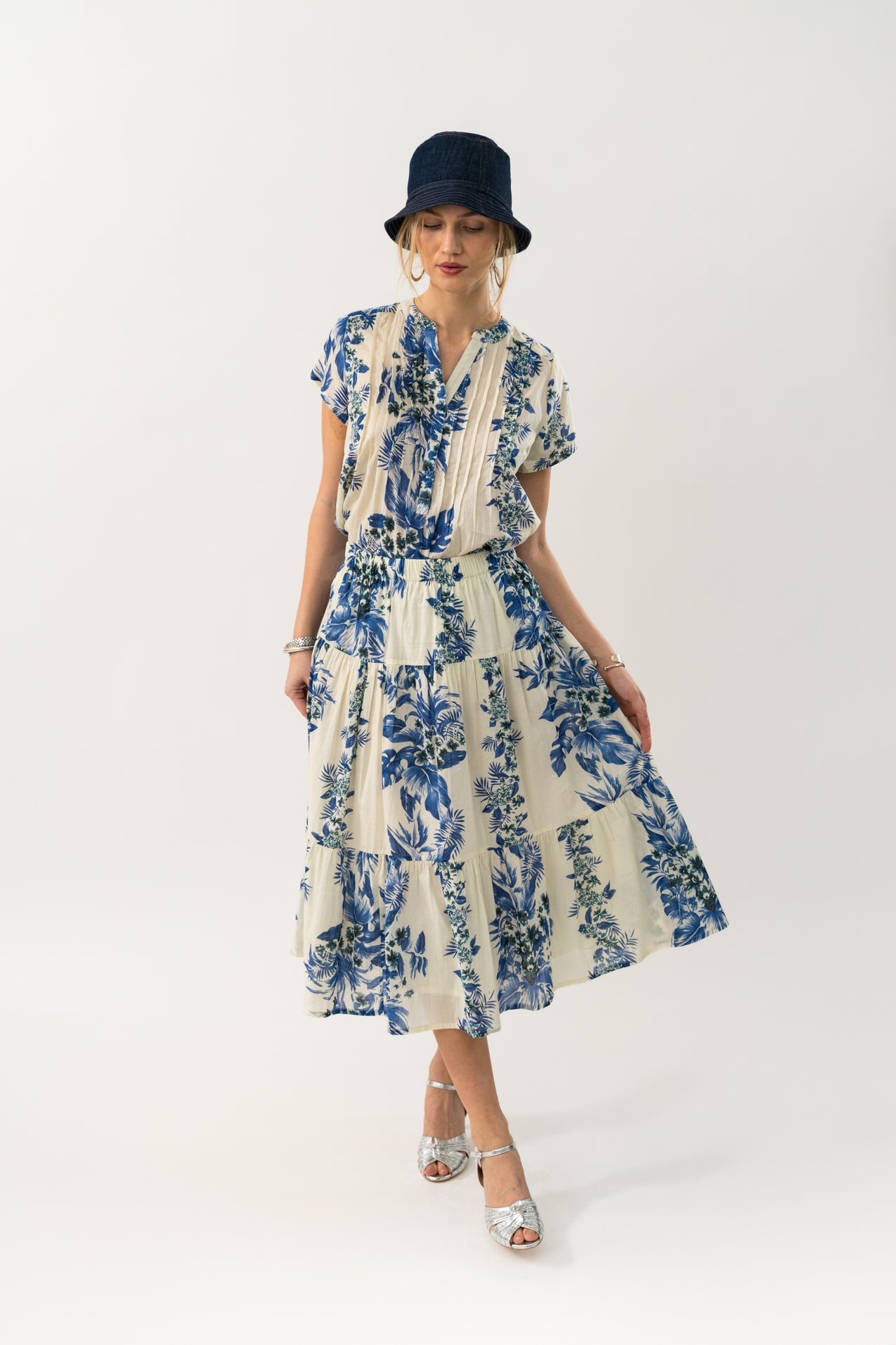 HeatherLL Bluse - Blue