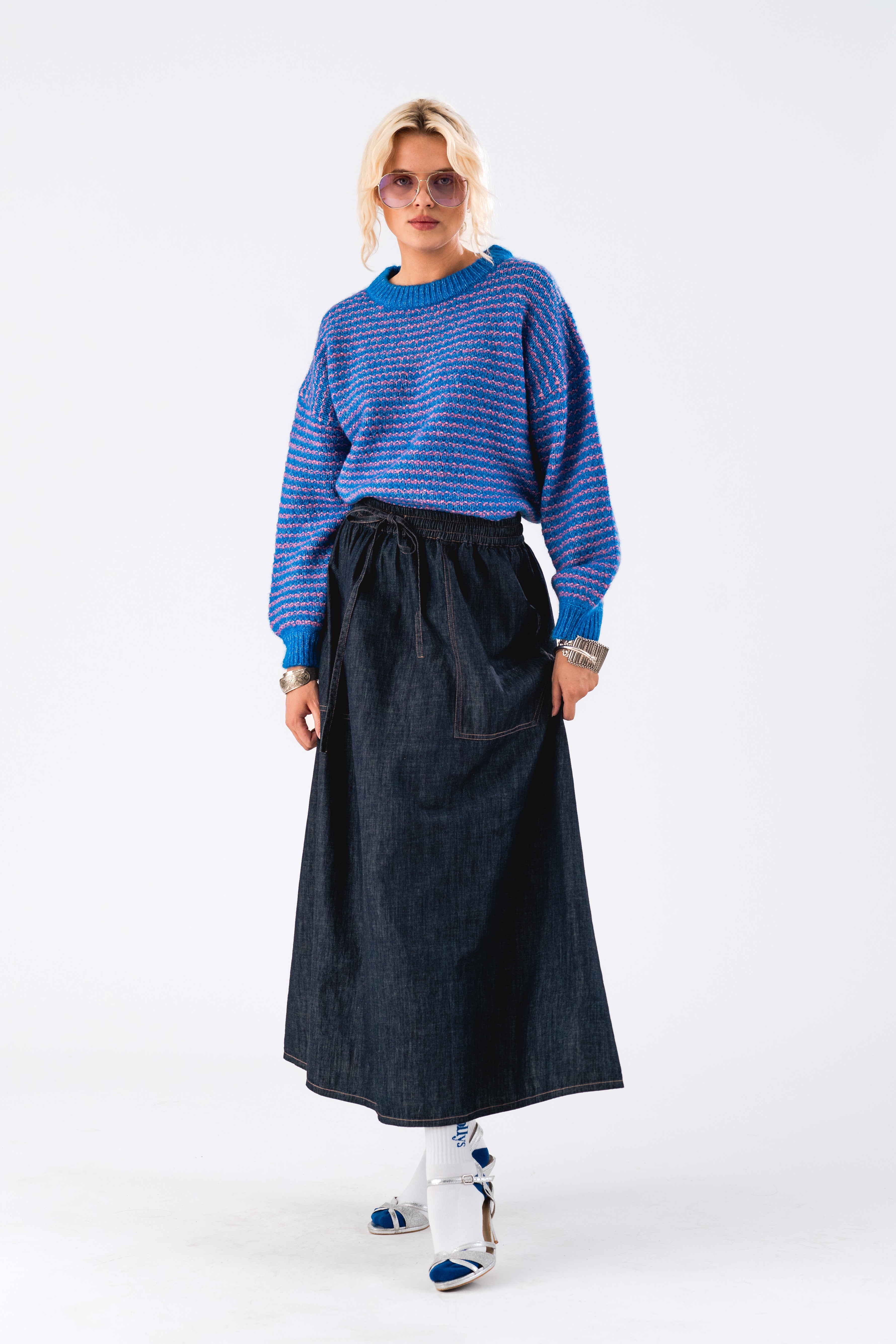 HillLL Strømper - Blue