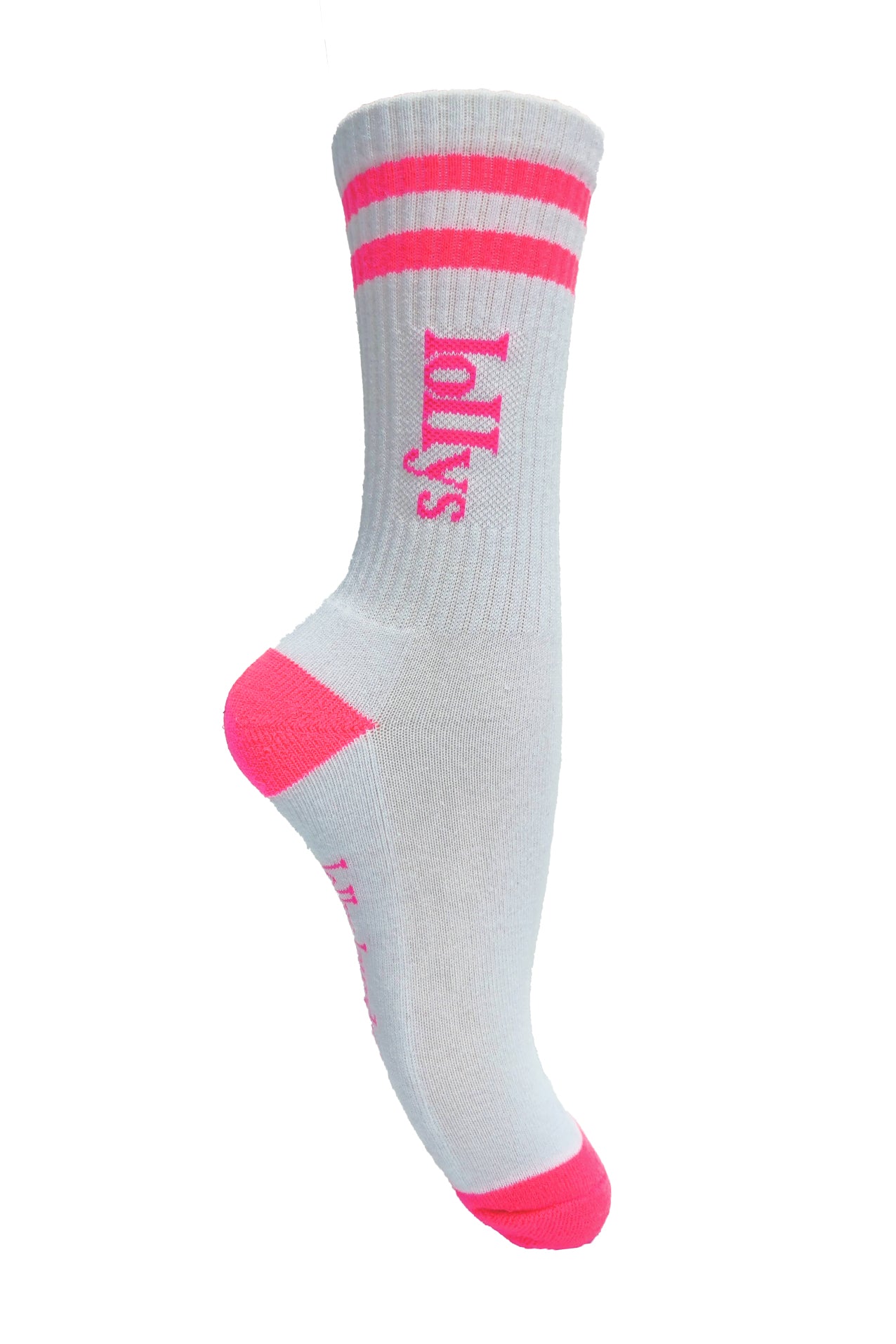 Lollys Laundry HillLL Strømper Socks 98 Neon Pink