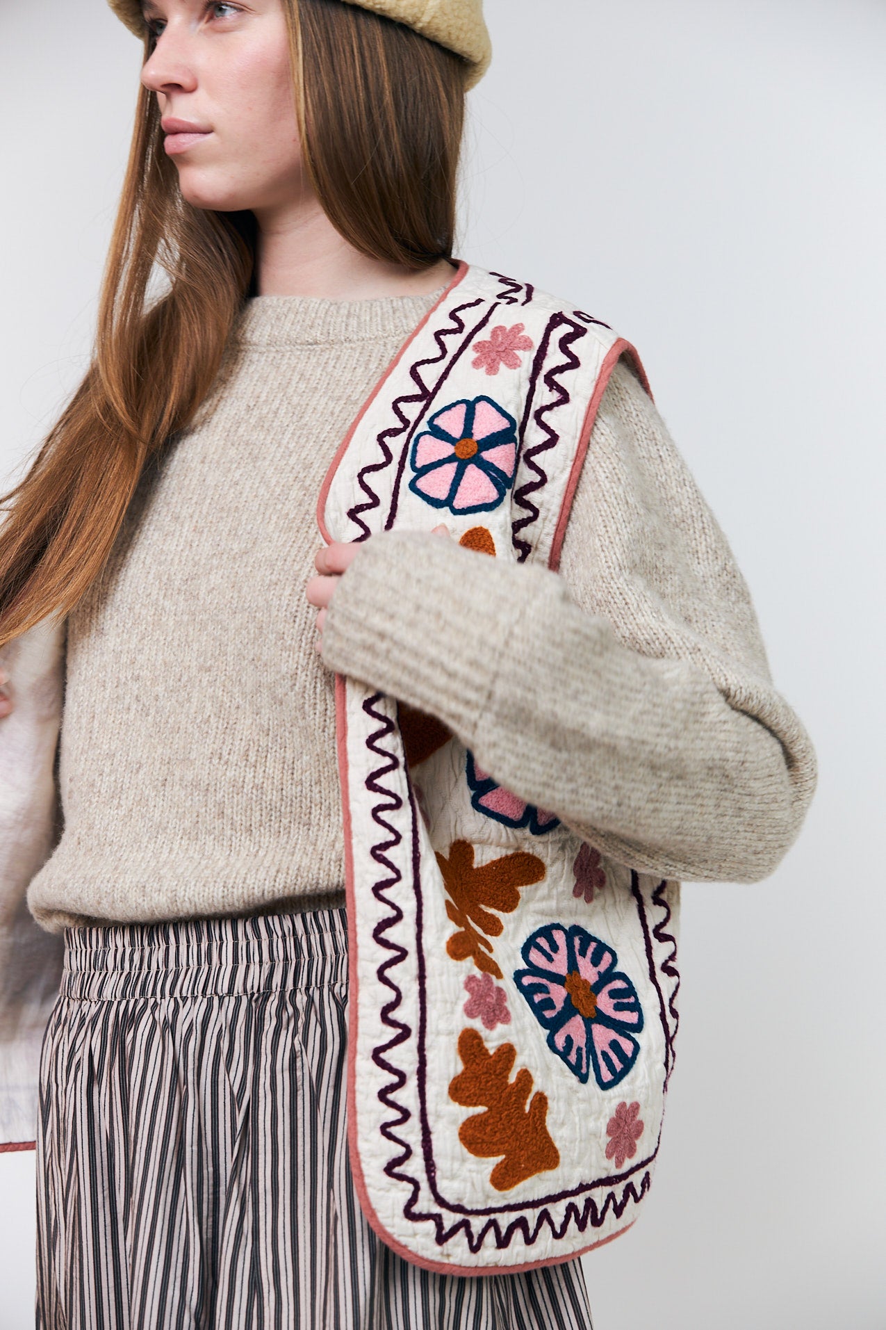Lollys Laundry HoneyLL Vest Vest Creme