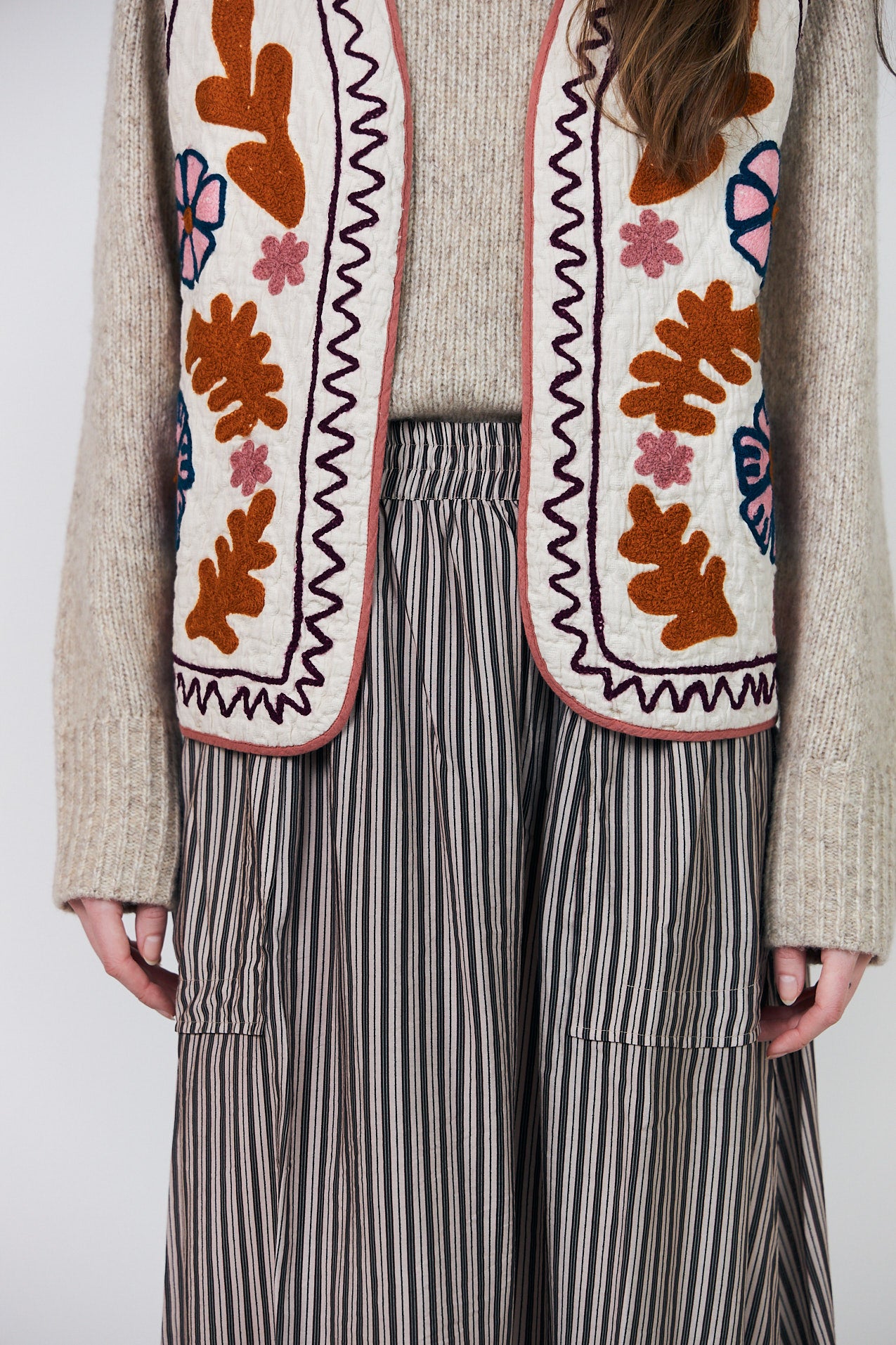 Lollys Laundry HoneyLL Vest Vest Creme