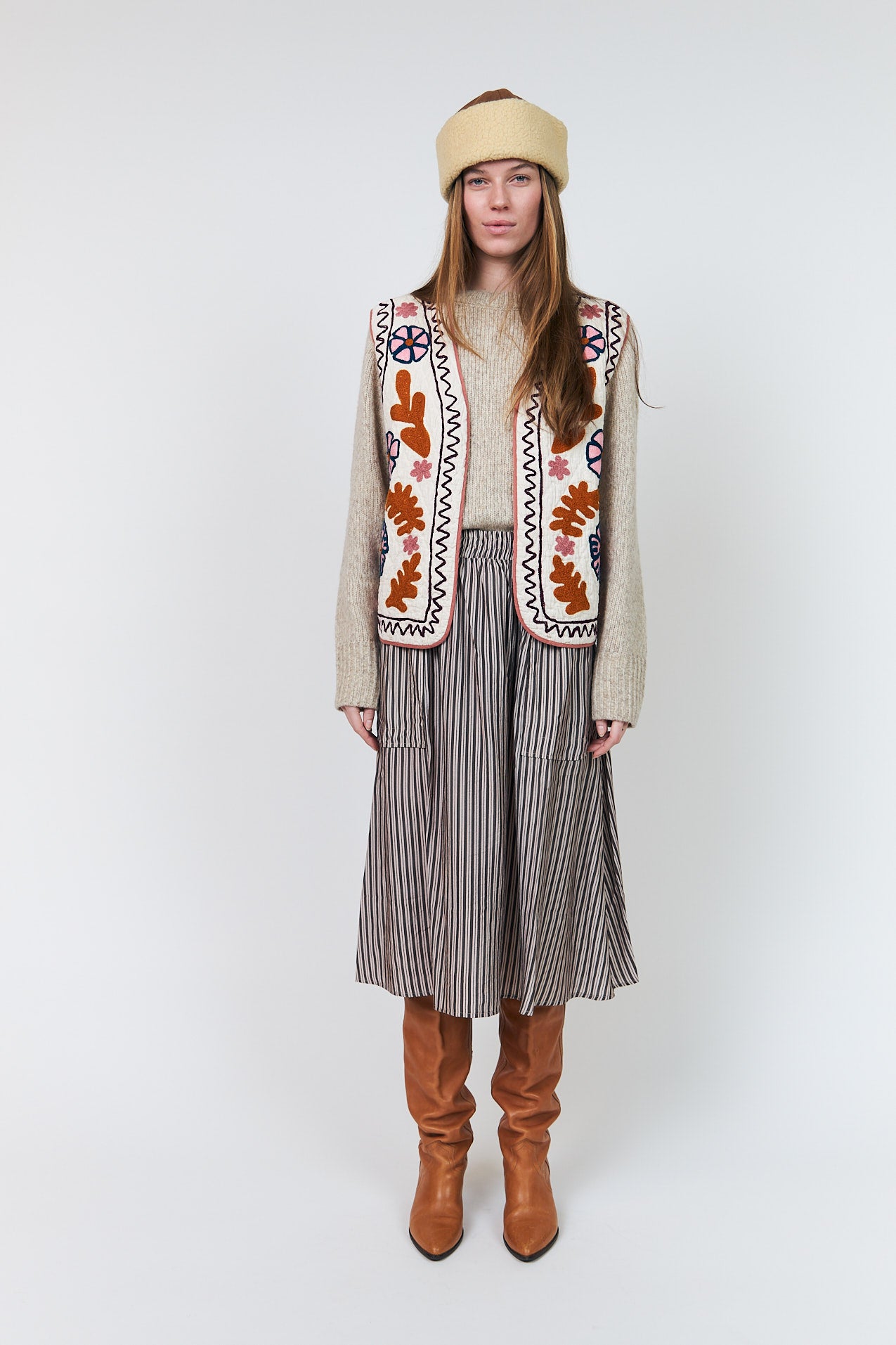 Lollys Laundry HoneyLL Vest Vest Creme