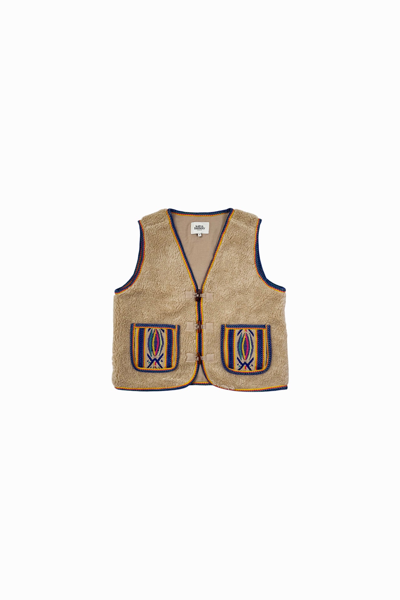 Lollys Laundry HugoLL Teddy Vest Vest 20 Blue