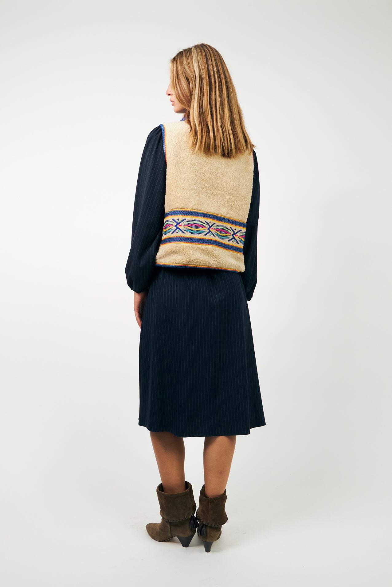 HugoLL Teddy Vest - Blue