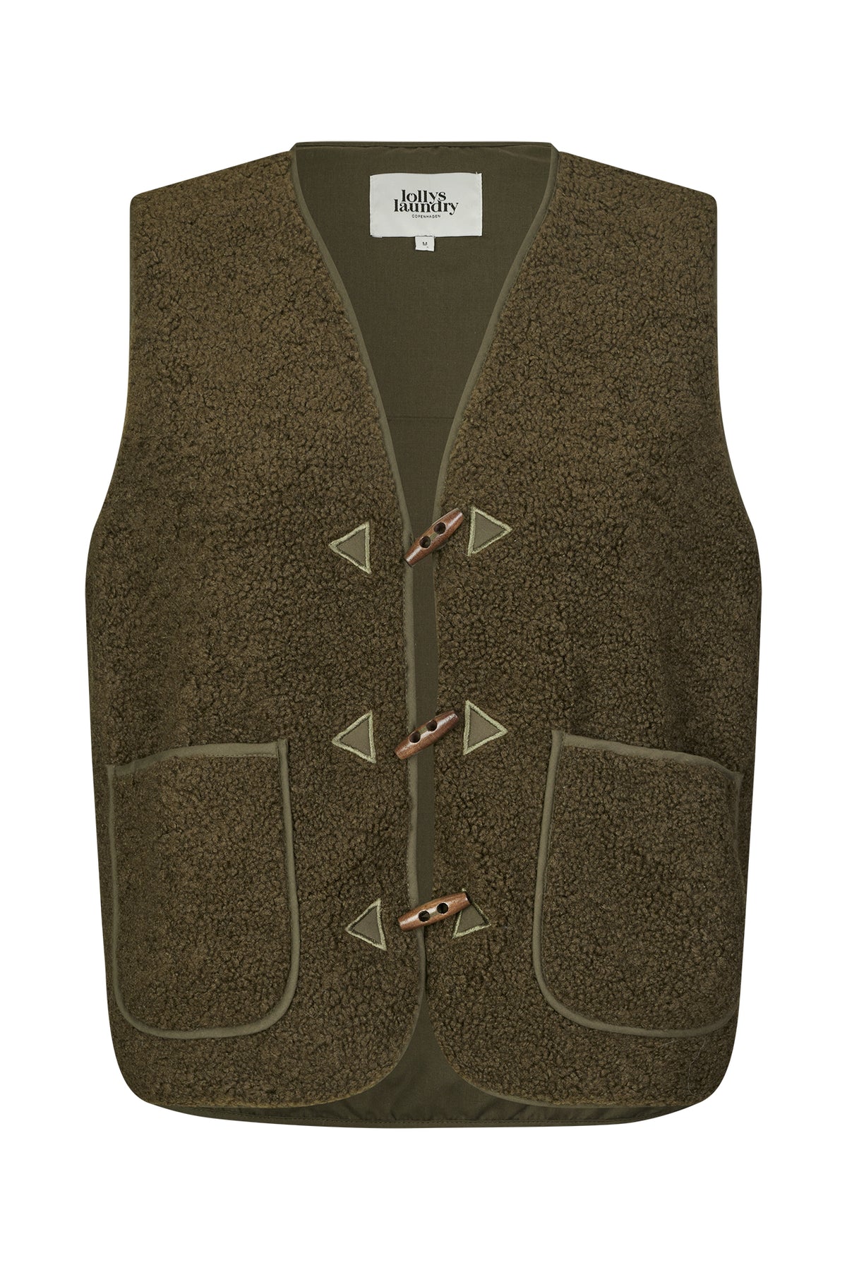 Lollys Laundry HugoLL Vest Vest Mørkegrøn