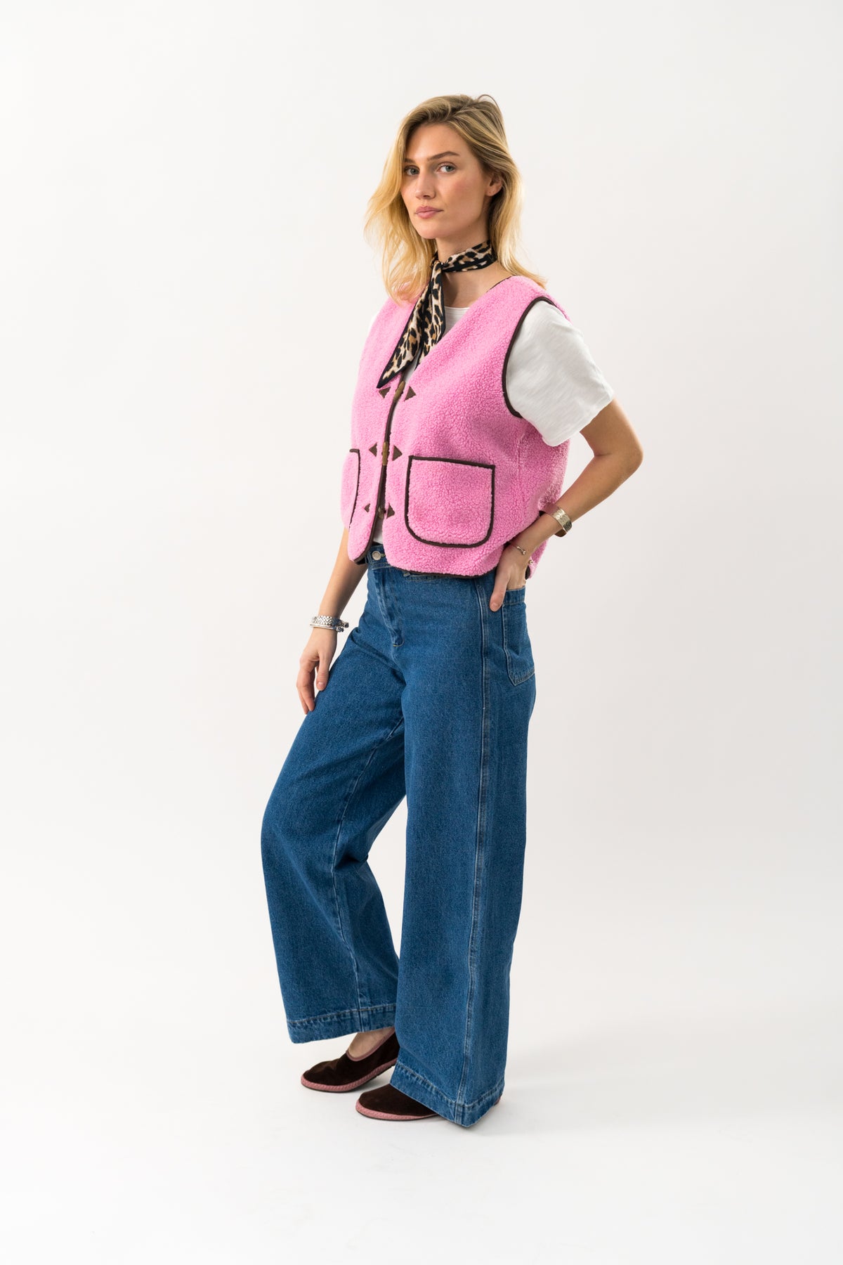 Lollys Laundry HugoLL Vest Vest Pink