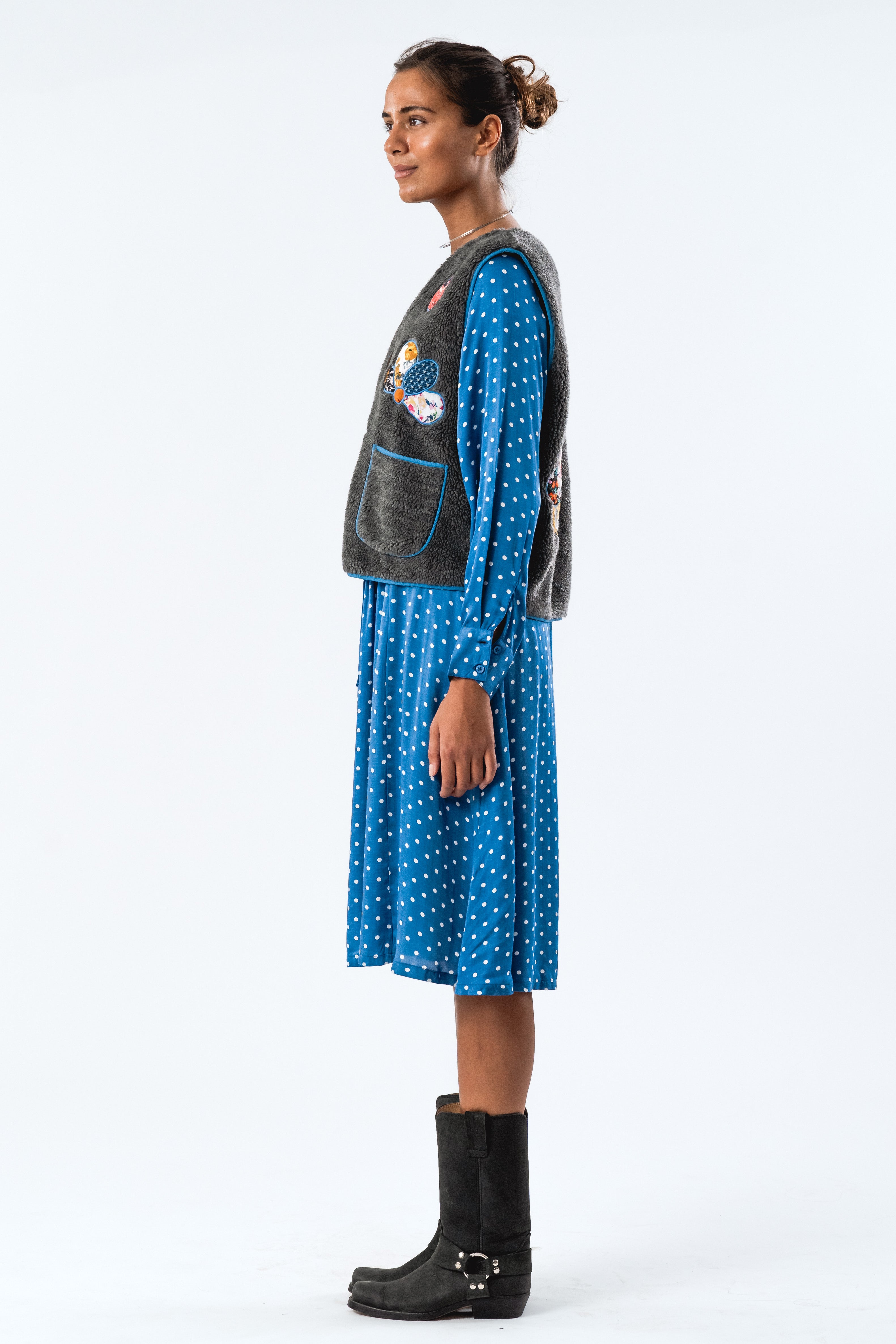 HugoLL Vest SL - Washed Black