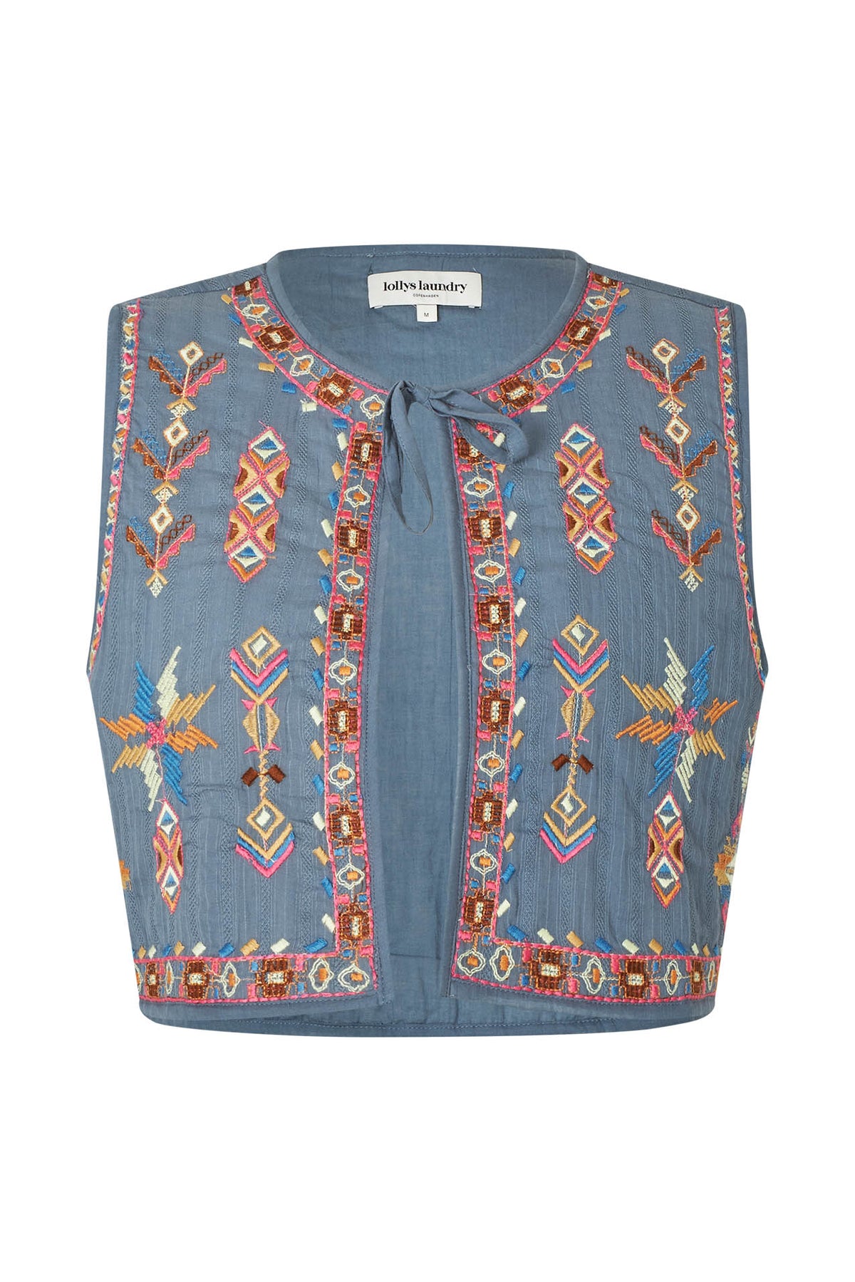 Lollys Laundry IlsaLL Vest Vest Dæmpet blå