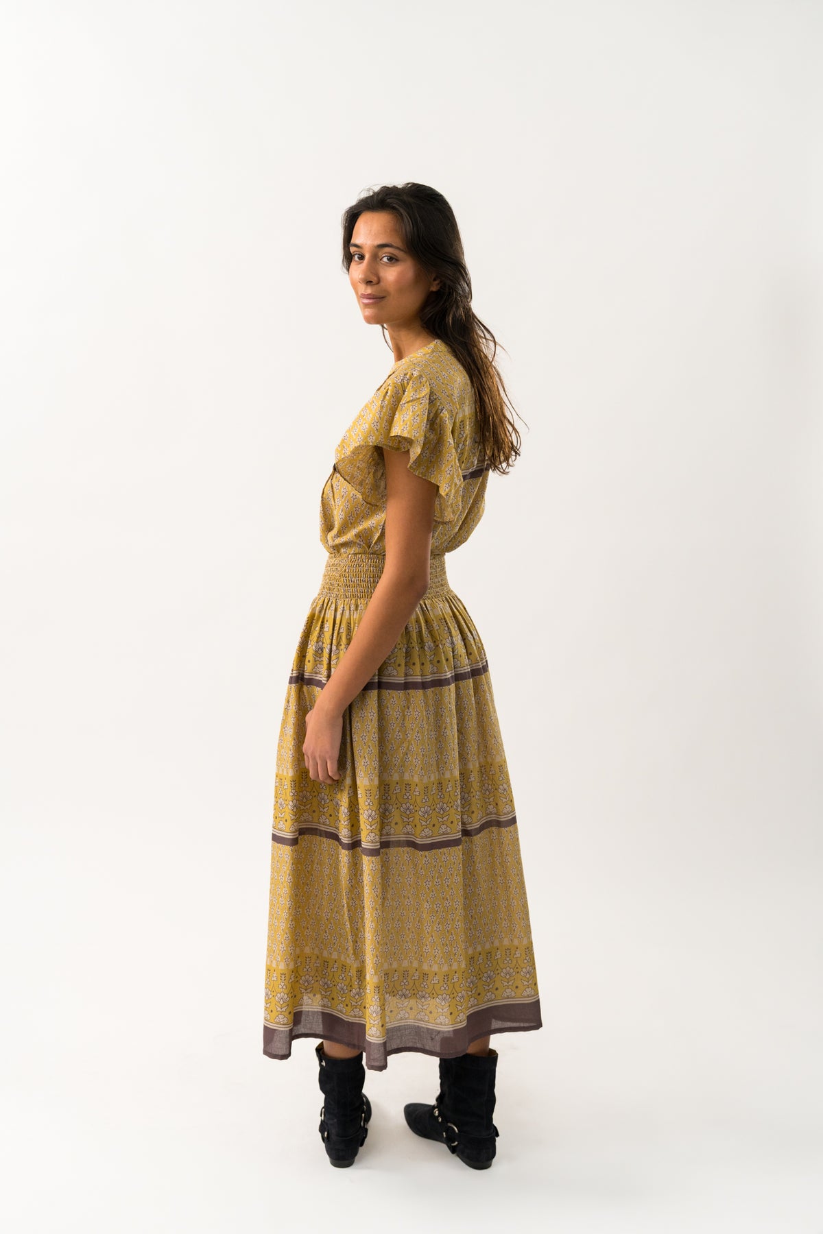IsabelLL Bluse - Honninggul