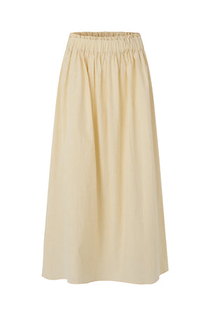 Lollys Laundry IslaLL Maxi Nederdel Skirt 58 Camel