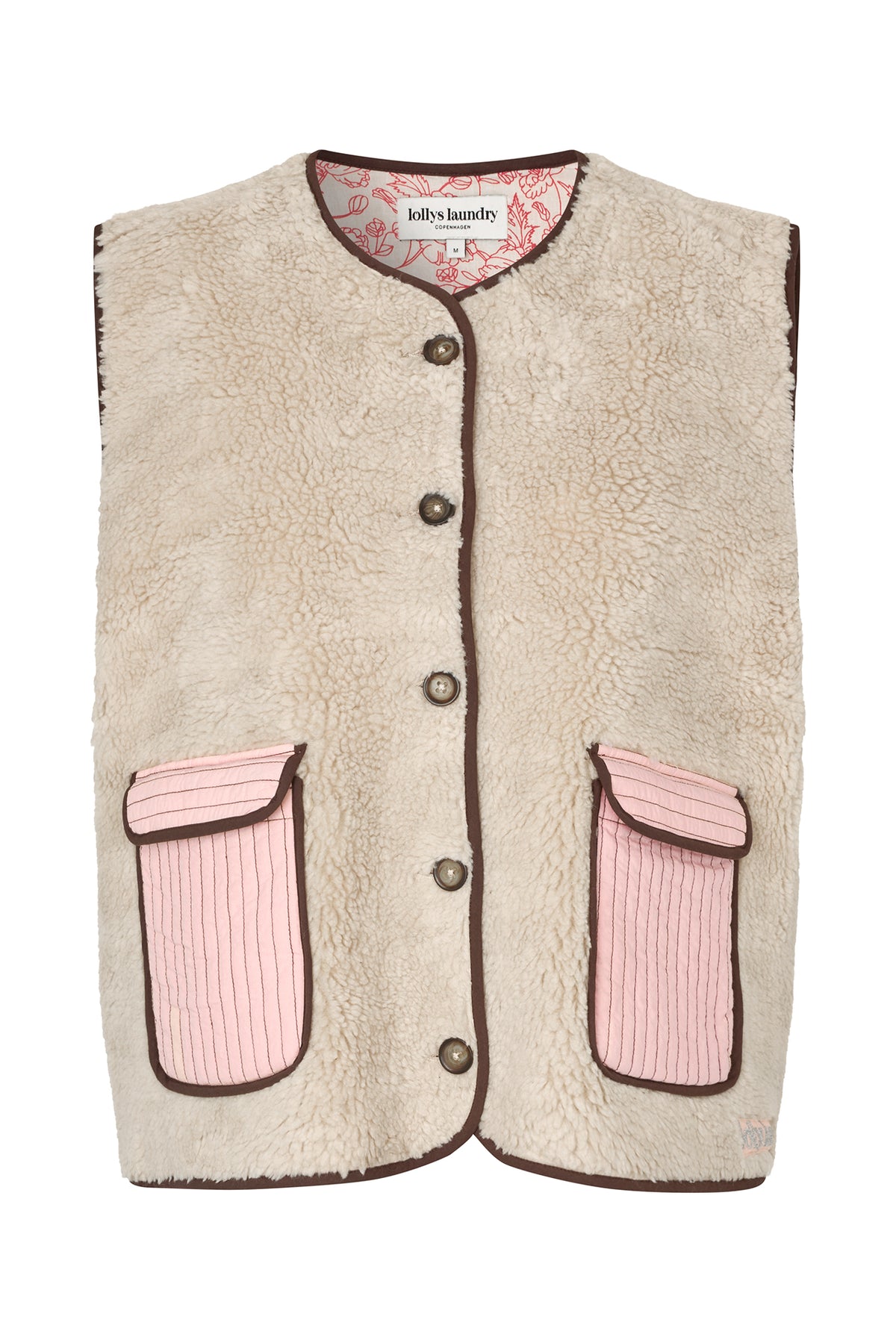 Lollys Laundry JaceLL Love Vest Vest 08 Beige