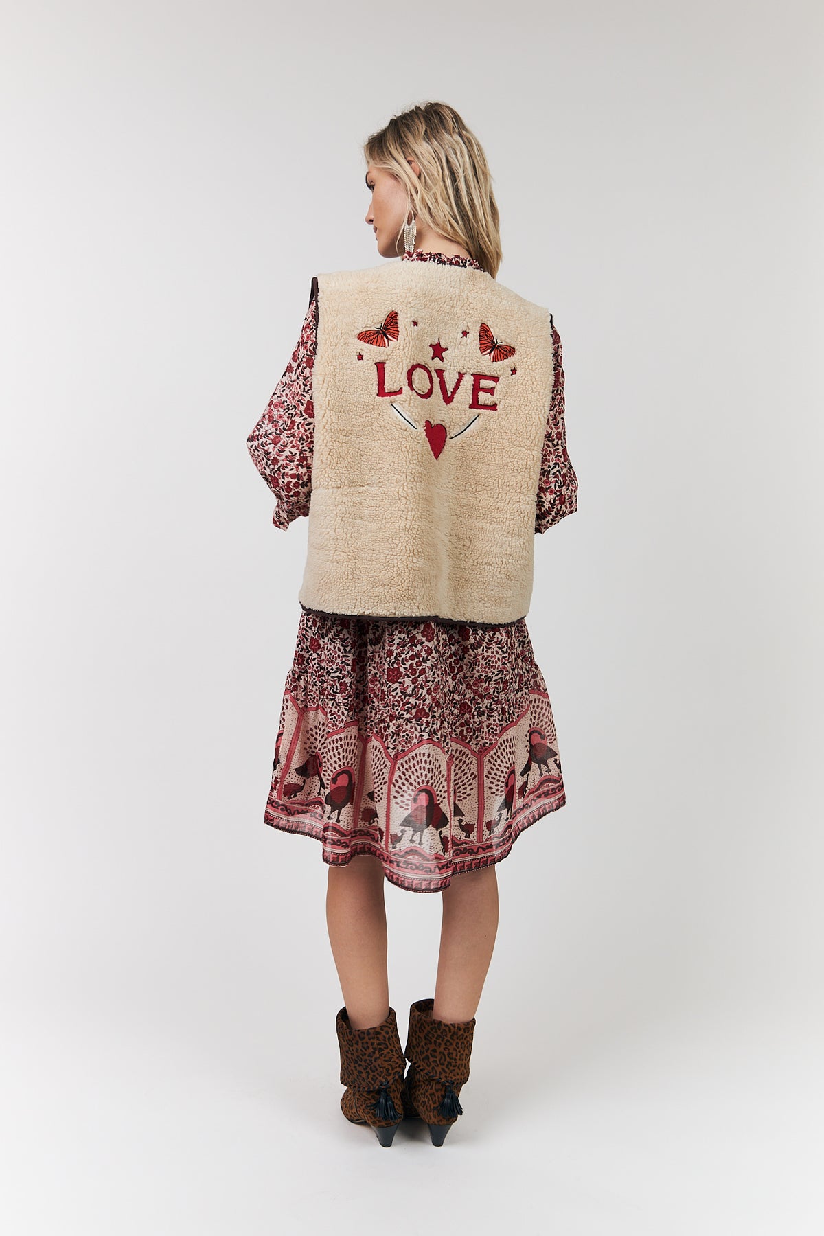 Lollys Laundry JaceLL Love Vest Vest 08 Beige