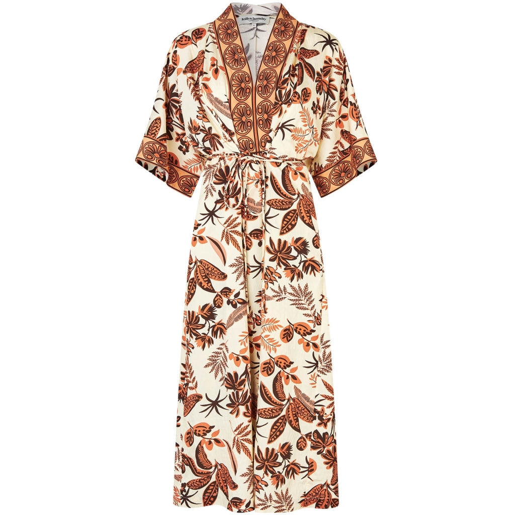 Lollys Laundry JemimaLL Maxi Kleid Dress 02 Creme