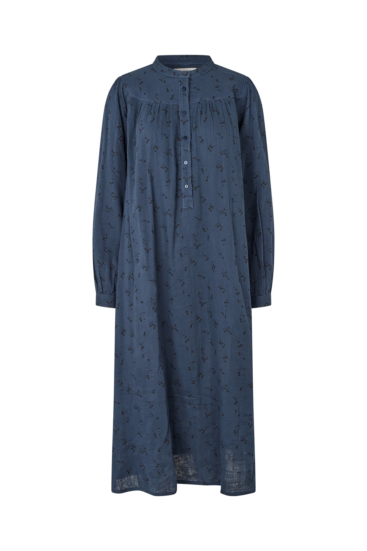 Lollys Laundry JessLL Midi Dress LS Dress Mørkeblå