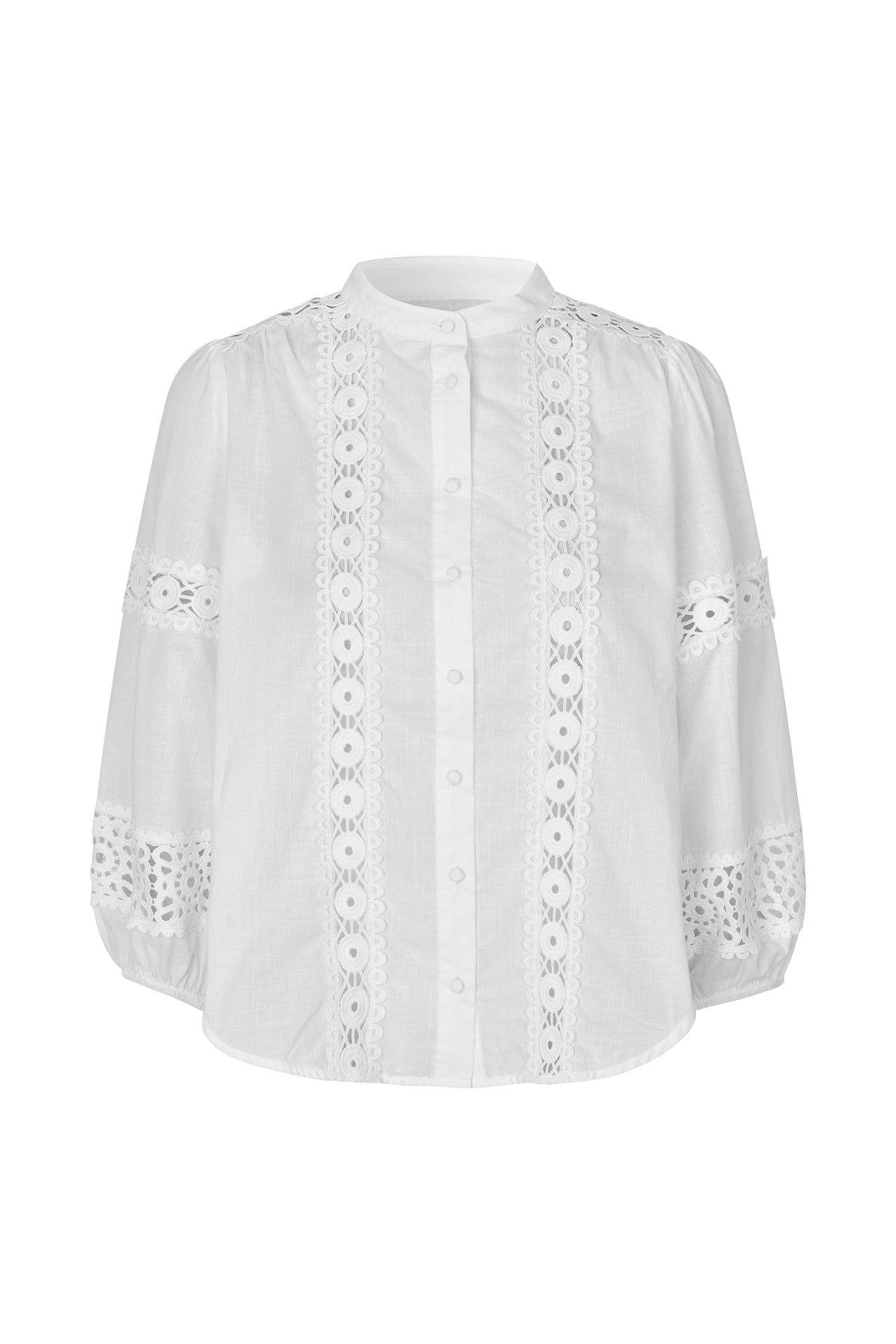 Lollys Laundry JuneLL Shirt LS Shirt Hvid