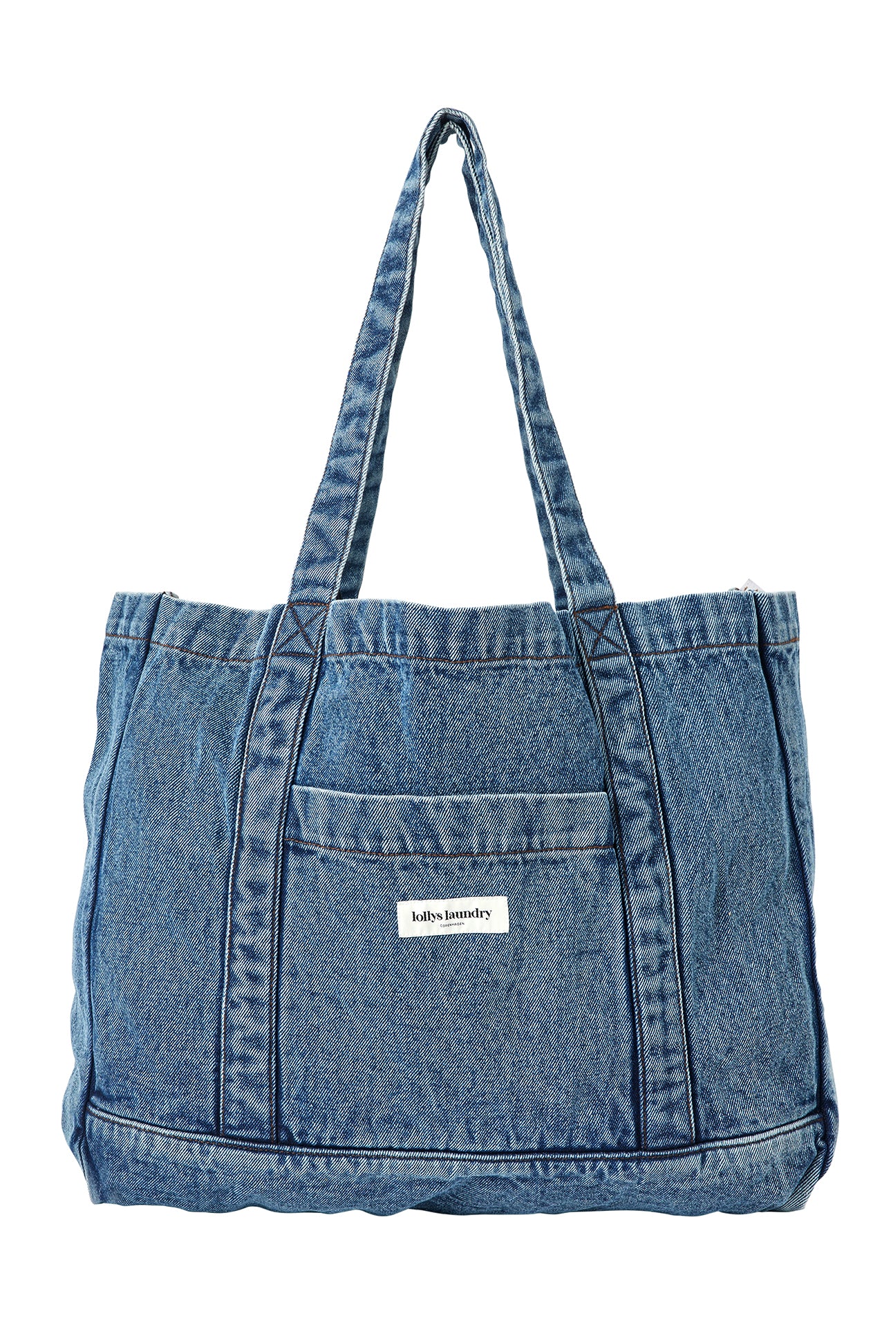 JuniperLL Shopper - Washed Denim