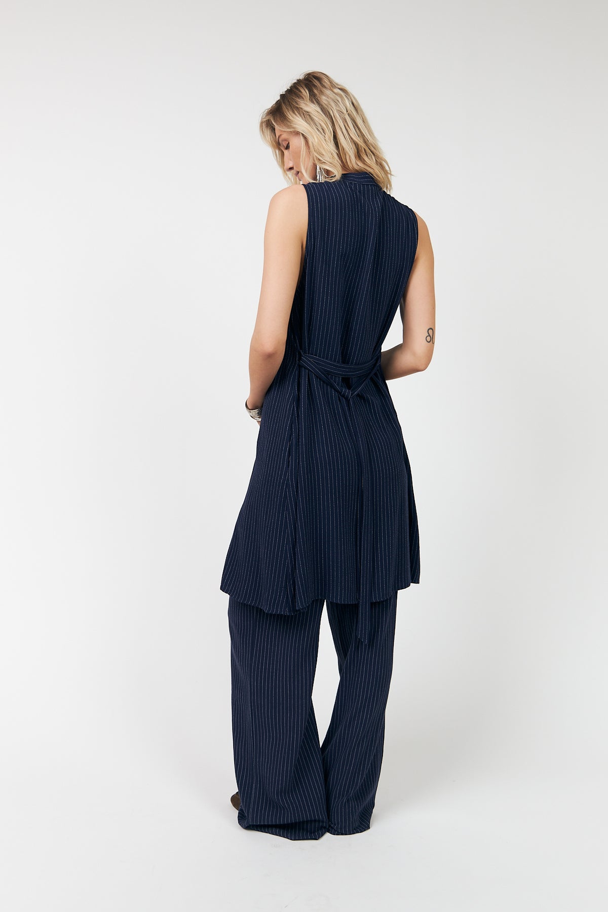 Lollys Laundry KatieLL midi Kjole Dress Navy