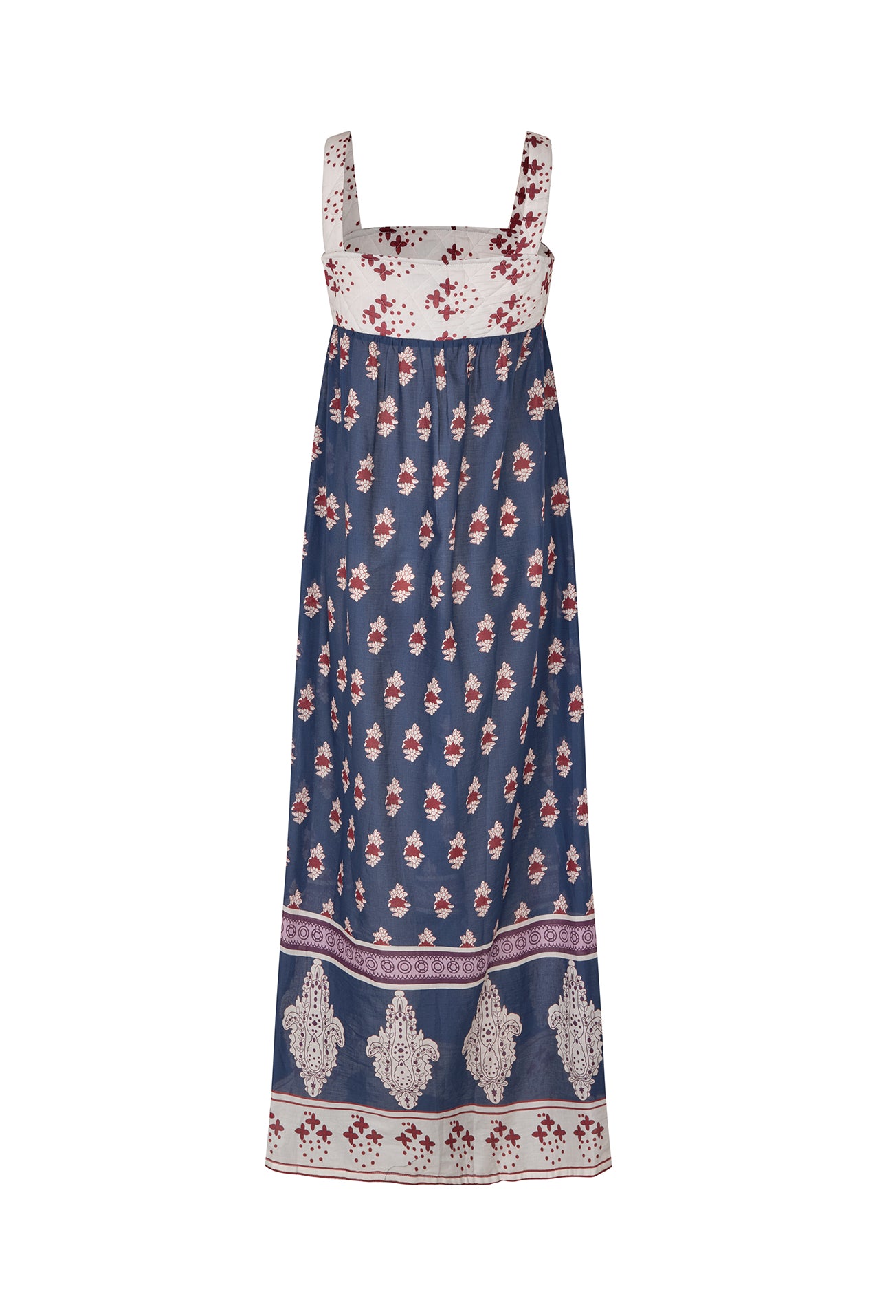 KiaLL Maxi Kjole - Dark Blue