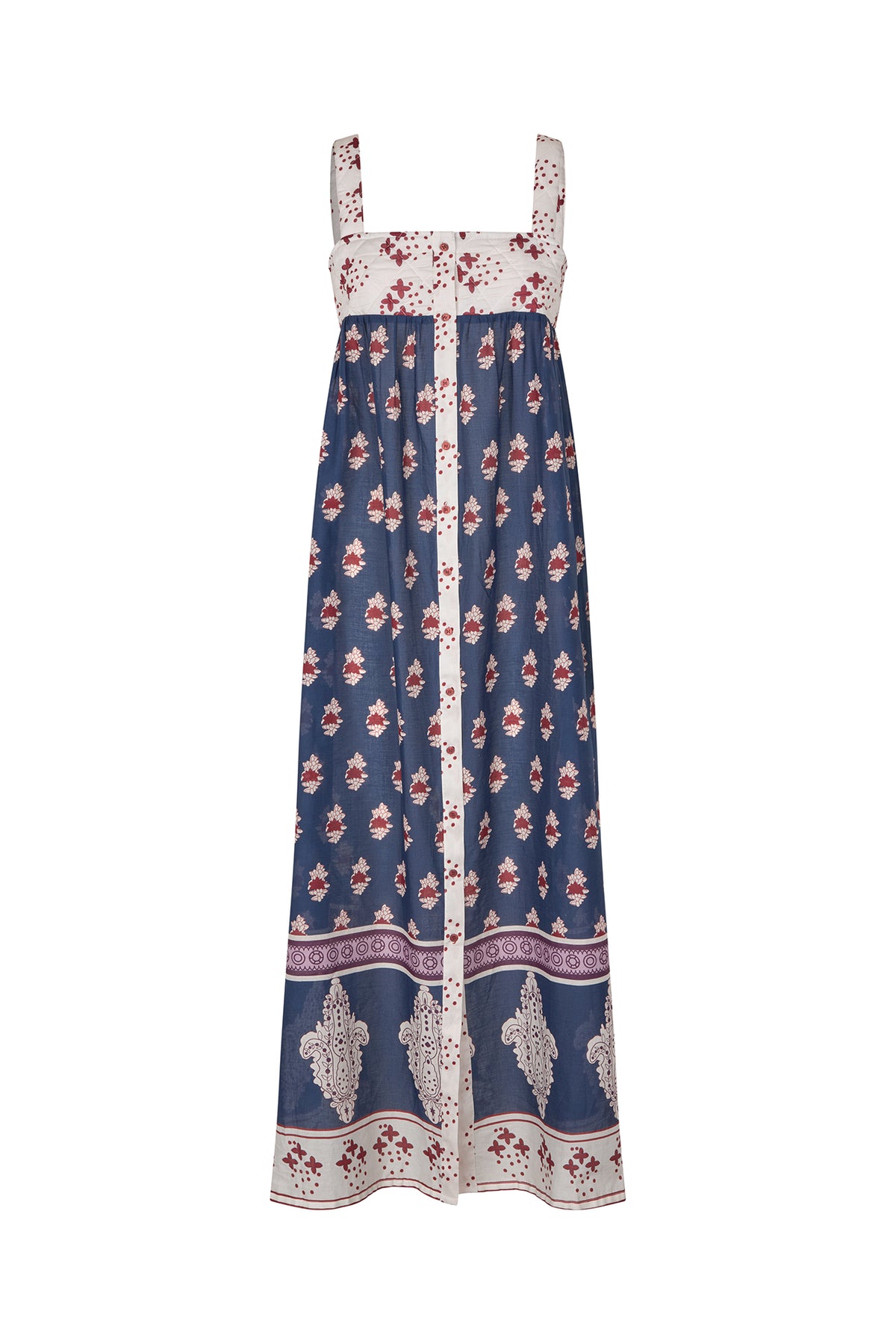 Lollys Laundry KiaLL Maxi Kjole Dress Mørkeblå