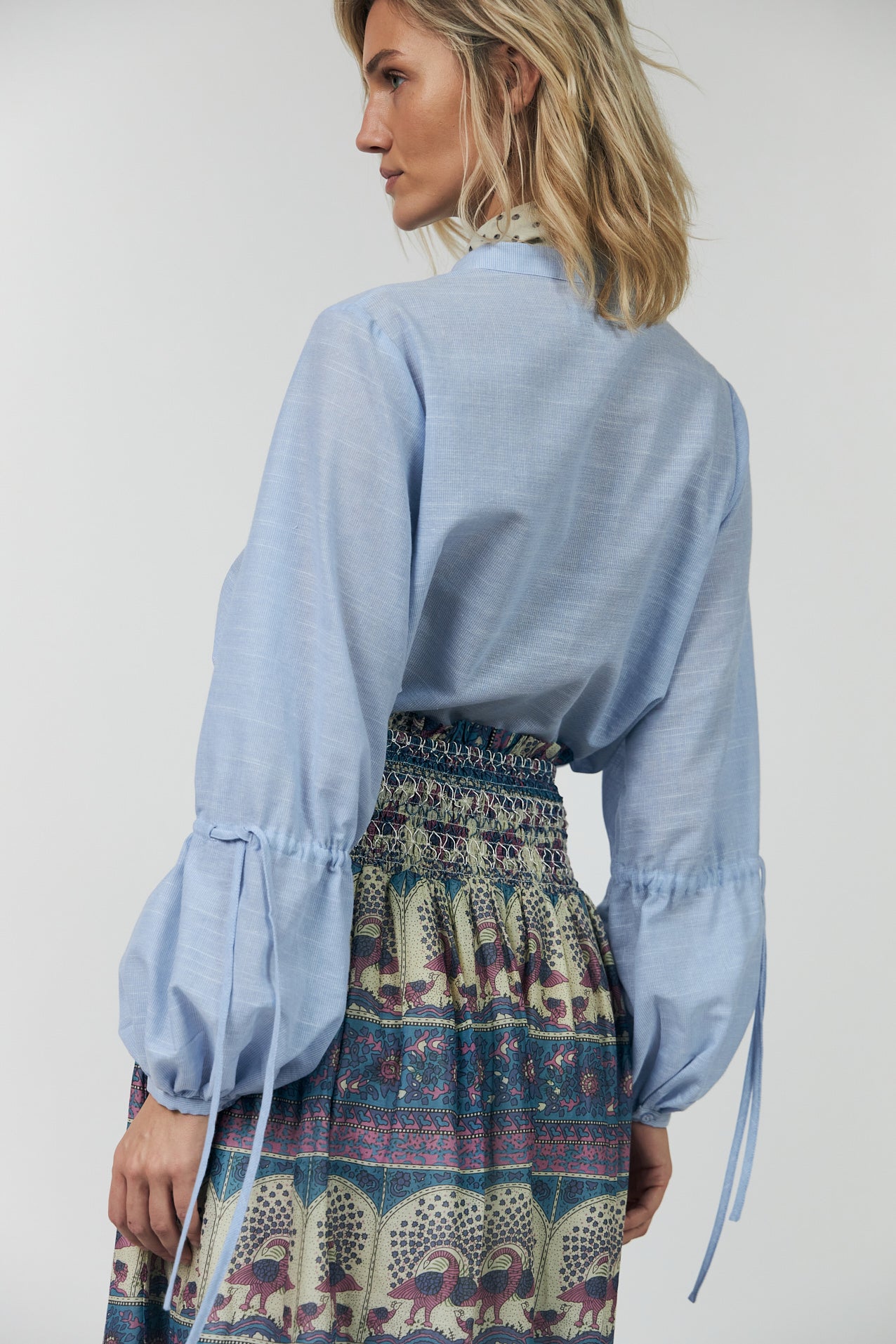 LannaLL Skjorte - Light Blue