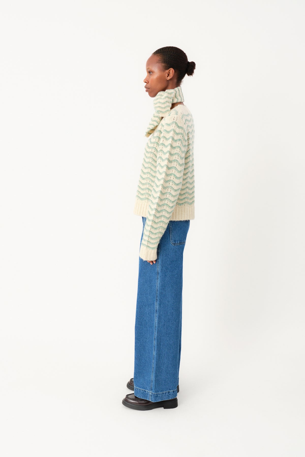Lollys Laundry LanoLL Cardigan Cardigan Støvet grøn