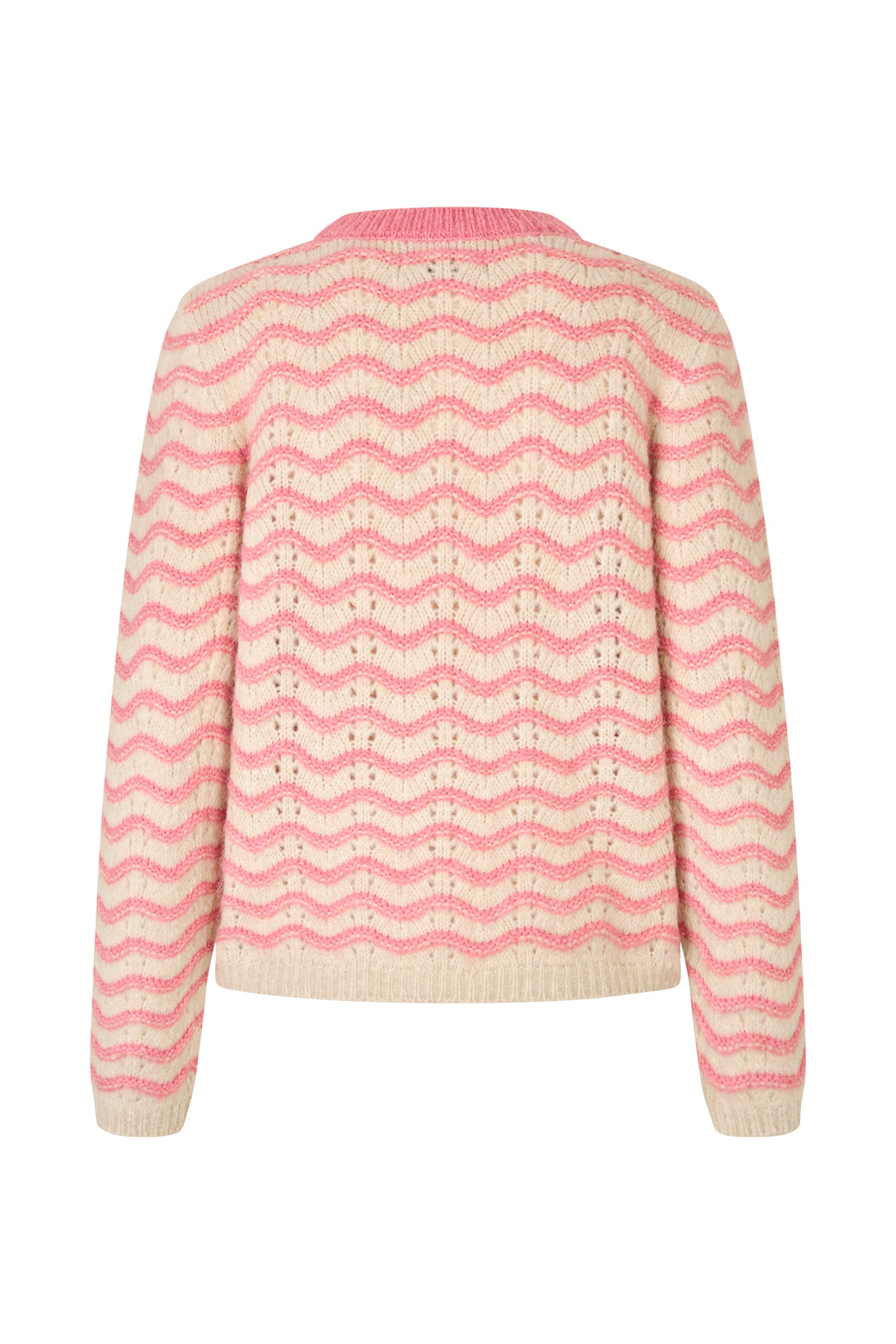 LanoLL Strik Pullover - Pink