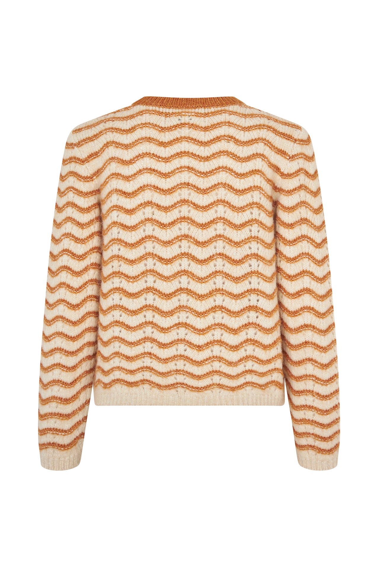 Lollys Laundry LanoLL Strik Pullover Jumper 58 Camel