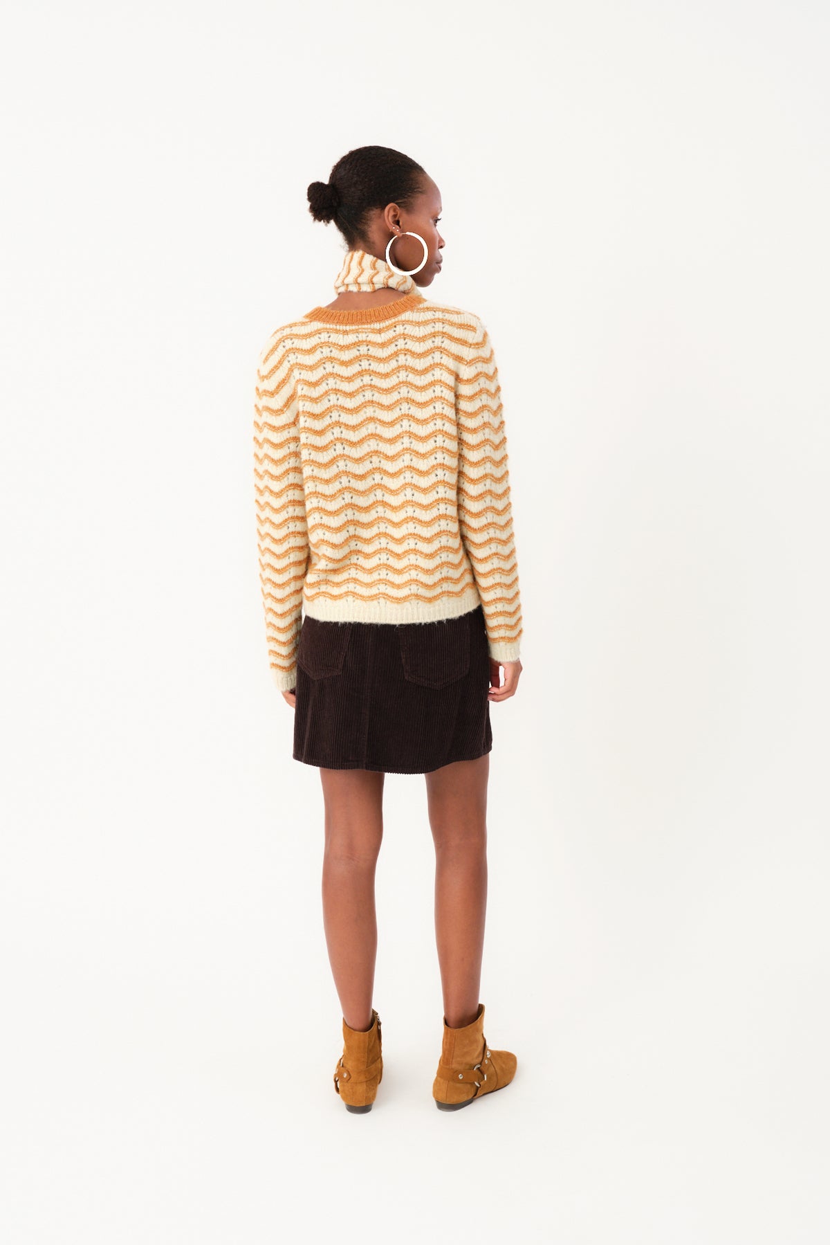 Lollys Laundry LanoLL Strik Pullover Jumper Camelbrun