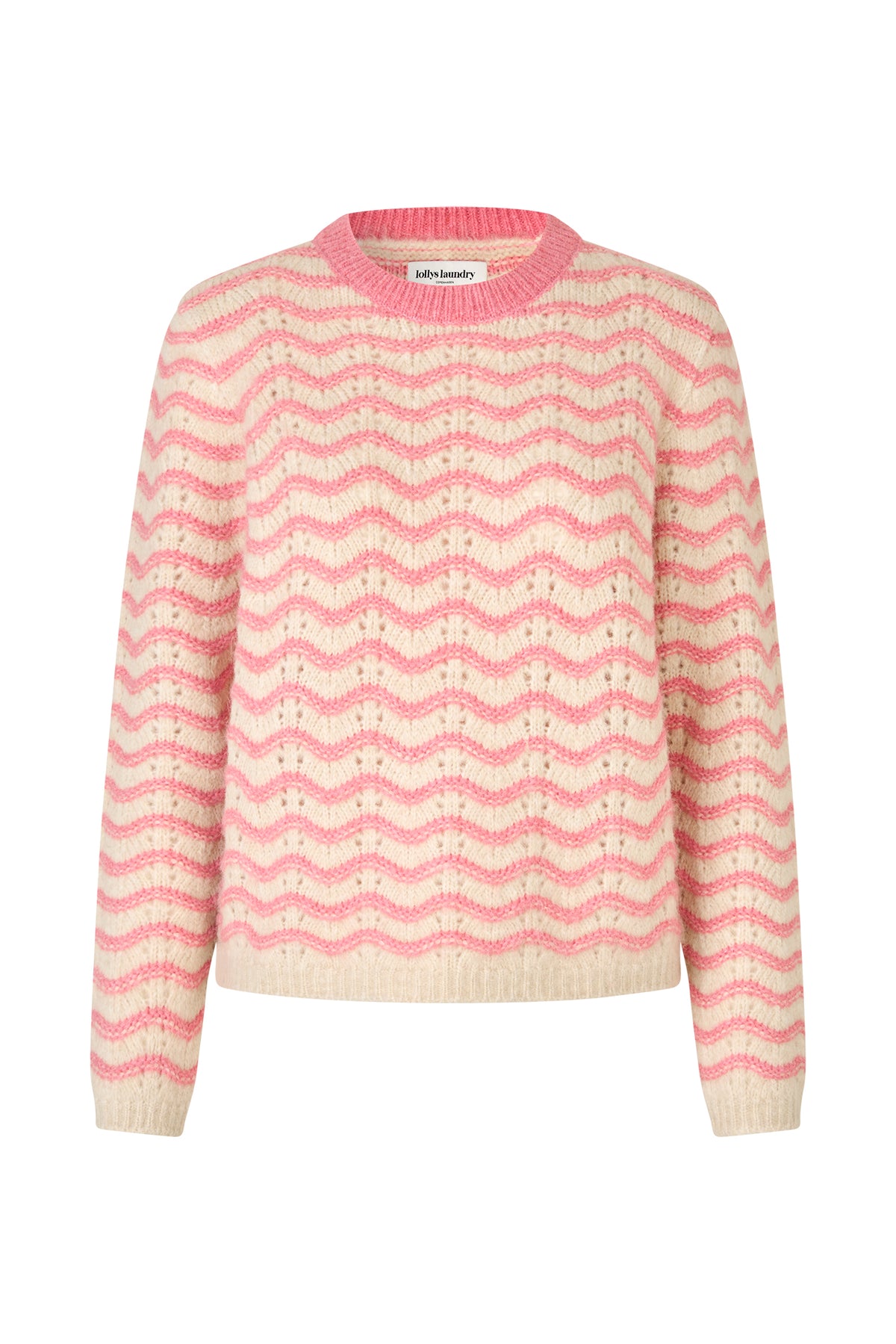 Lollys Laundry LanoLL Strik Pullover Jumper Pink