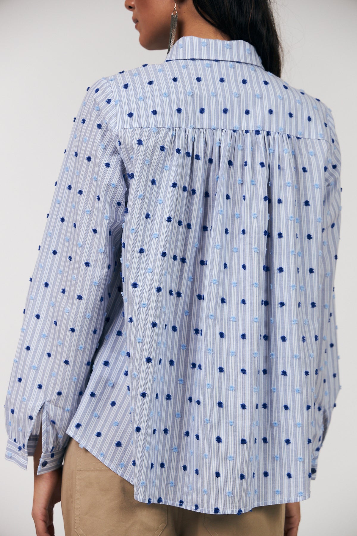 Lollys Laundry LariLL Skjorte Shirt Mørkeblå