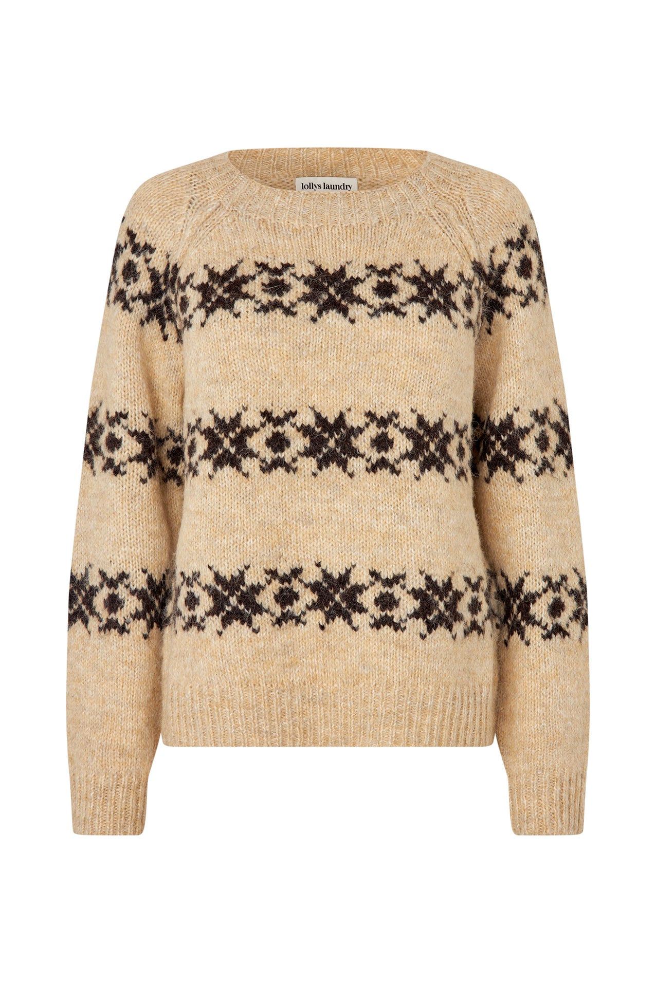 Lollys Laundry LattieLL Strik Jumper Creme