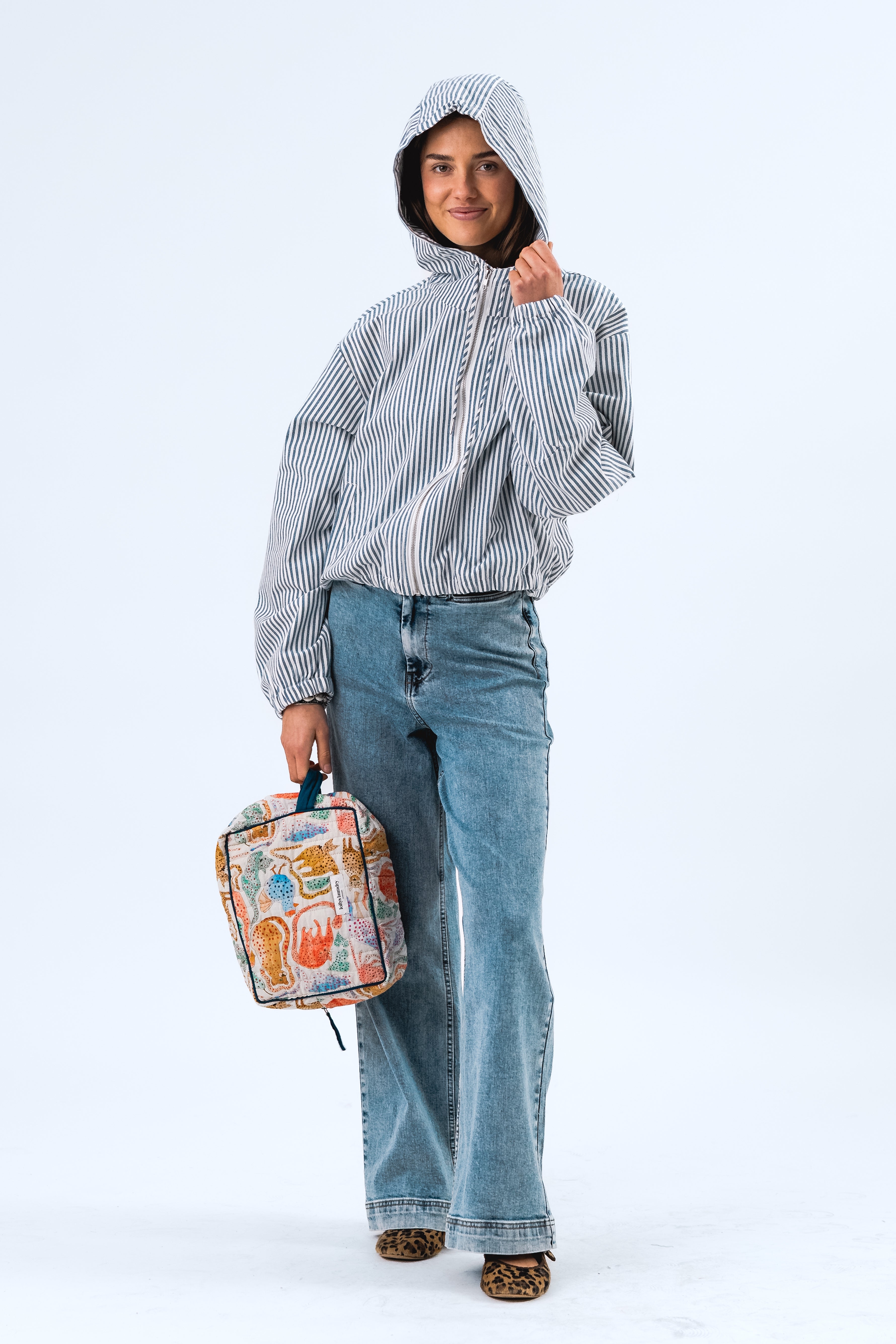 LenaLL Jakke - Stripe