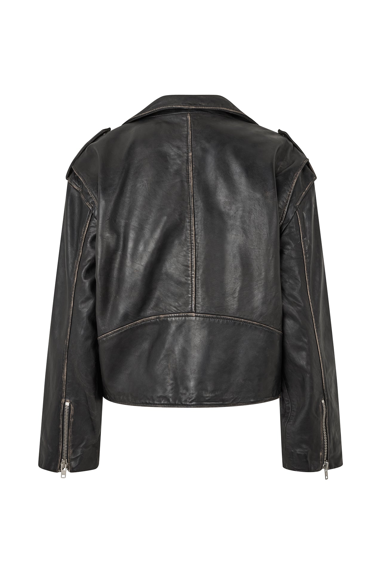LilLL Leather  Jacket - Black