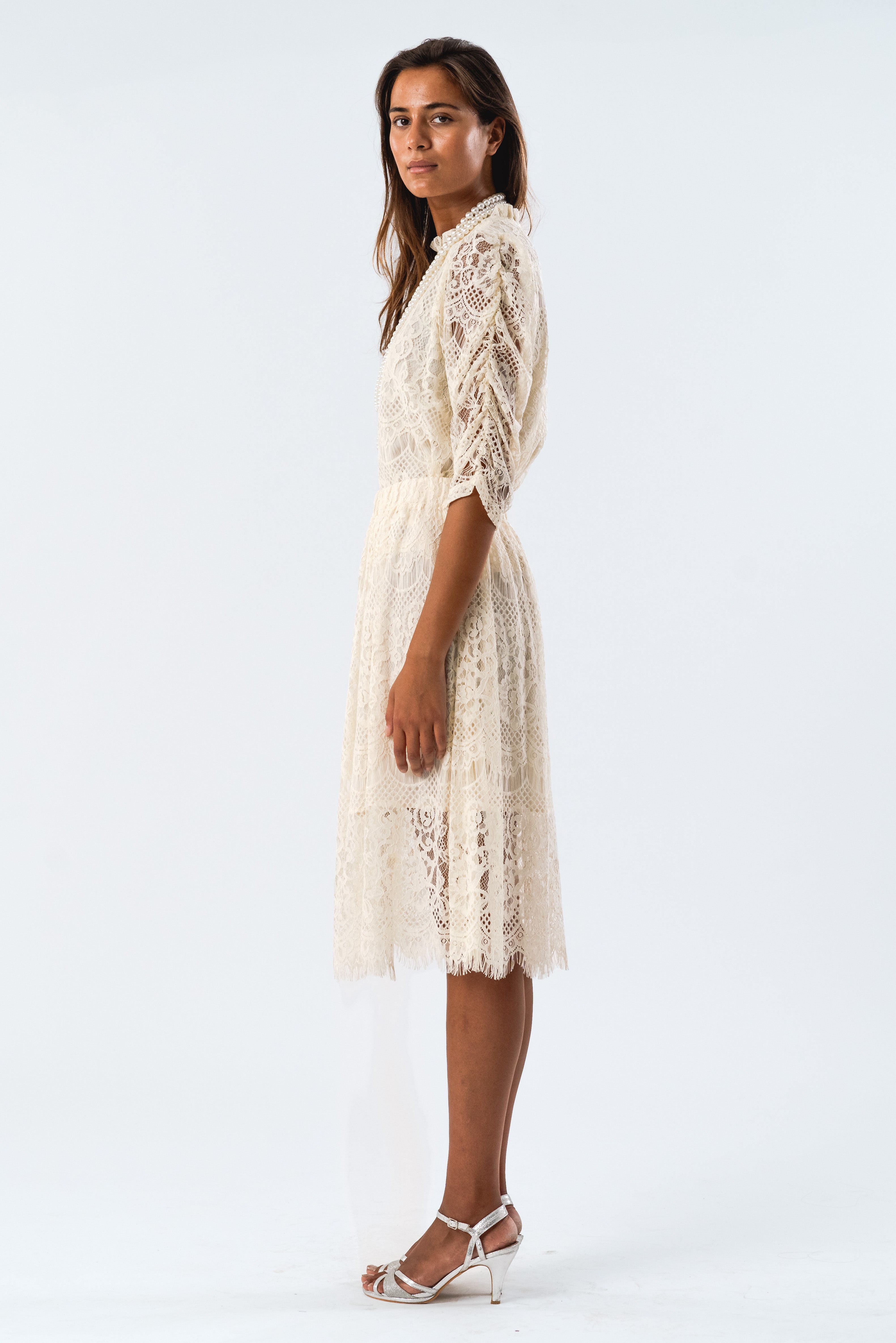 Lollys Laundry LilouLL Blouse 3/4 Blouse Creme