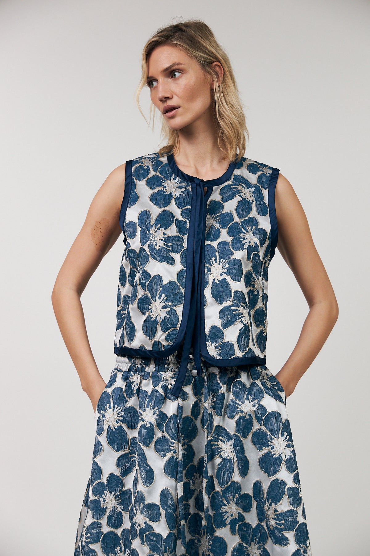 Lollys Laundry LivLL Vest Vest Blå