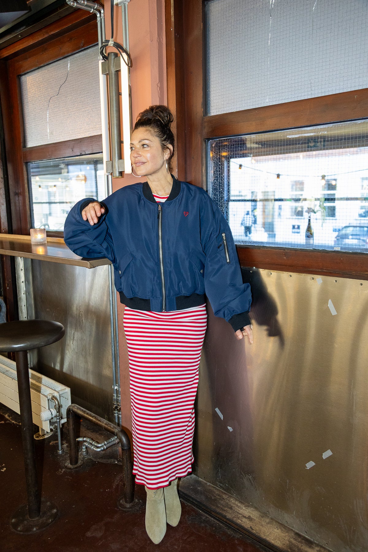 Lollys Laundry LiwLL Bomber Jakke Outerwear Navy