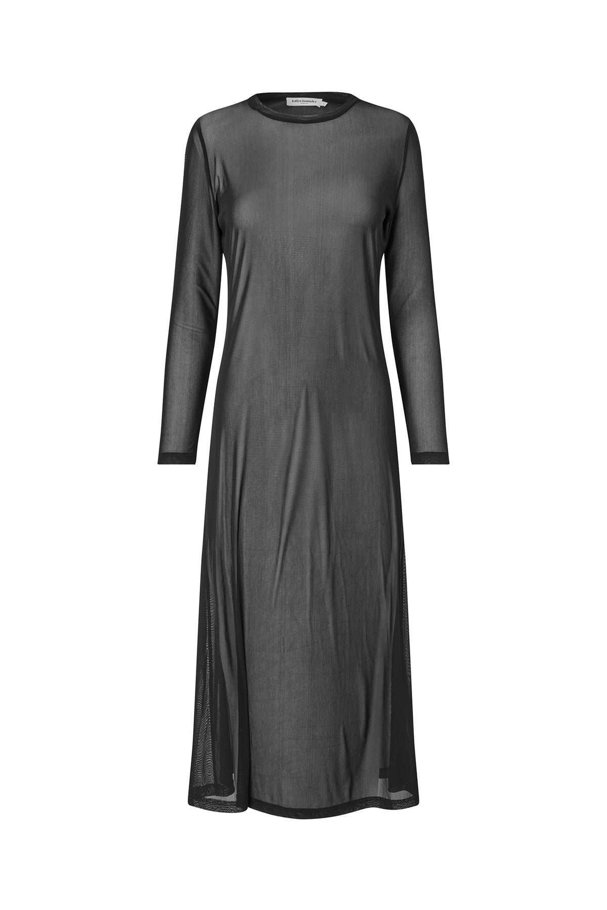 LoganLL Maxi Dress LS - Sort