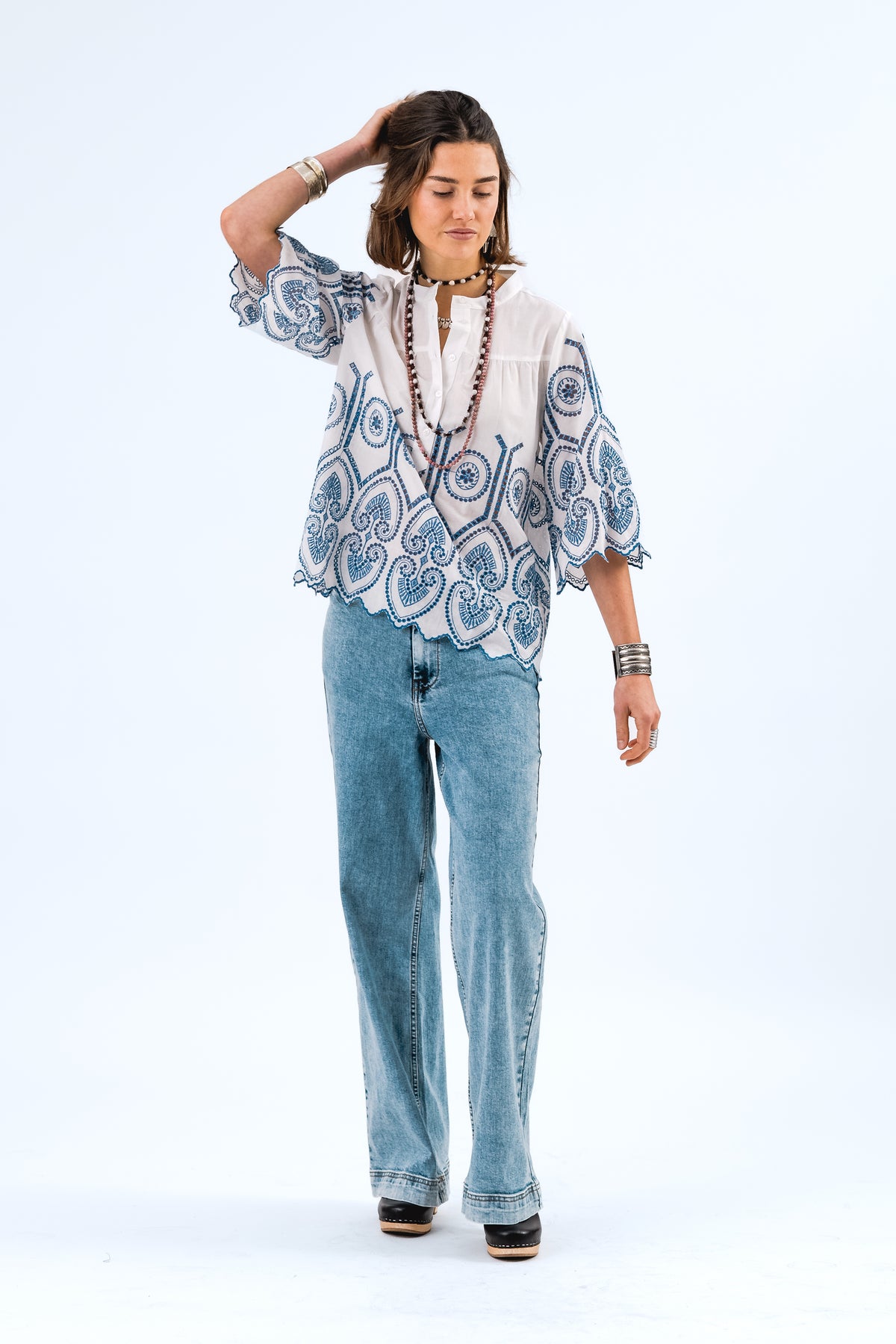 Lollys Laundry LouiseLL Bluse Blouse Hvid