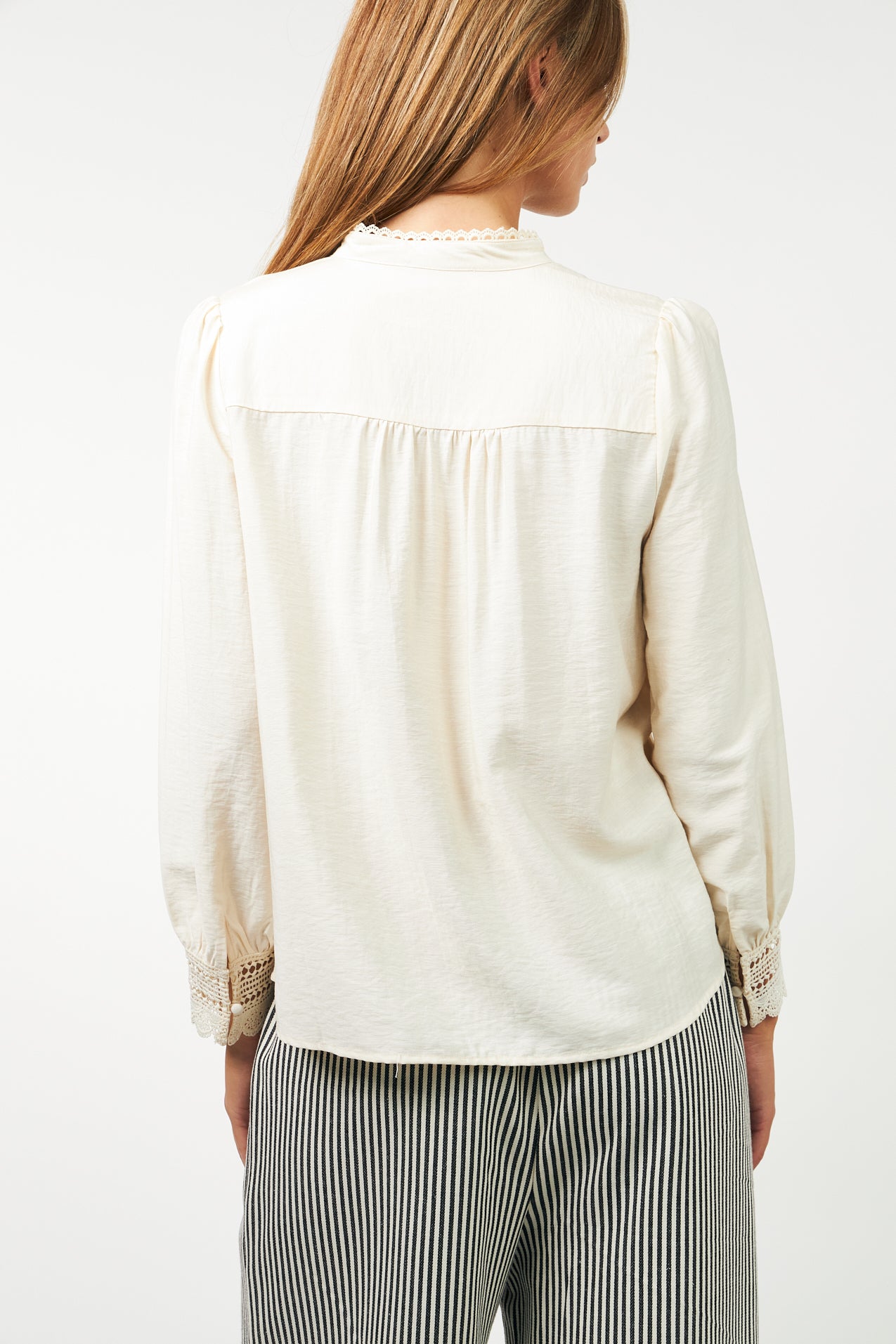 Lollys Laundry LuceLL Skjorte Shirt 02 Creme