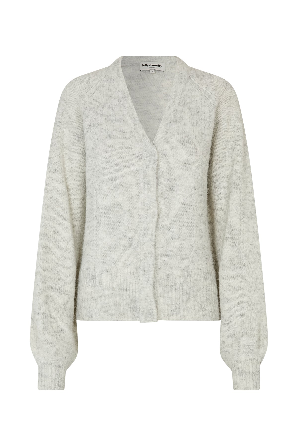 Lollys Laundry LucilleLL Cardigan LS Cardigan Lysegrå Melange