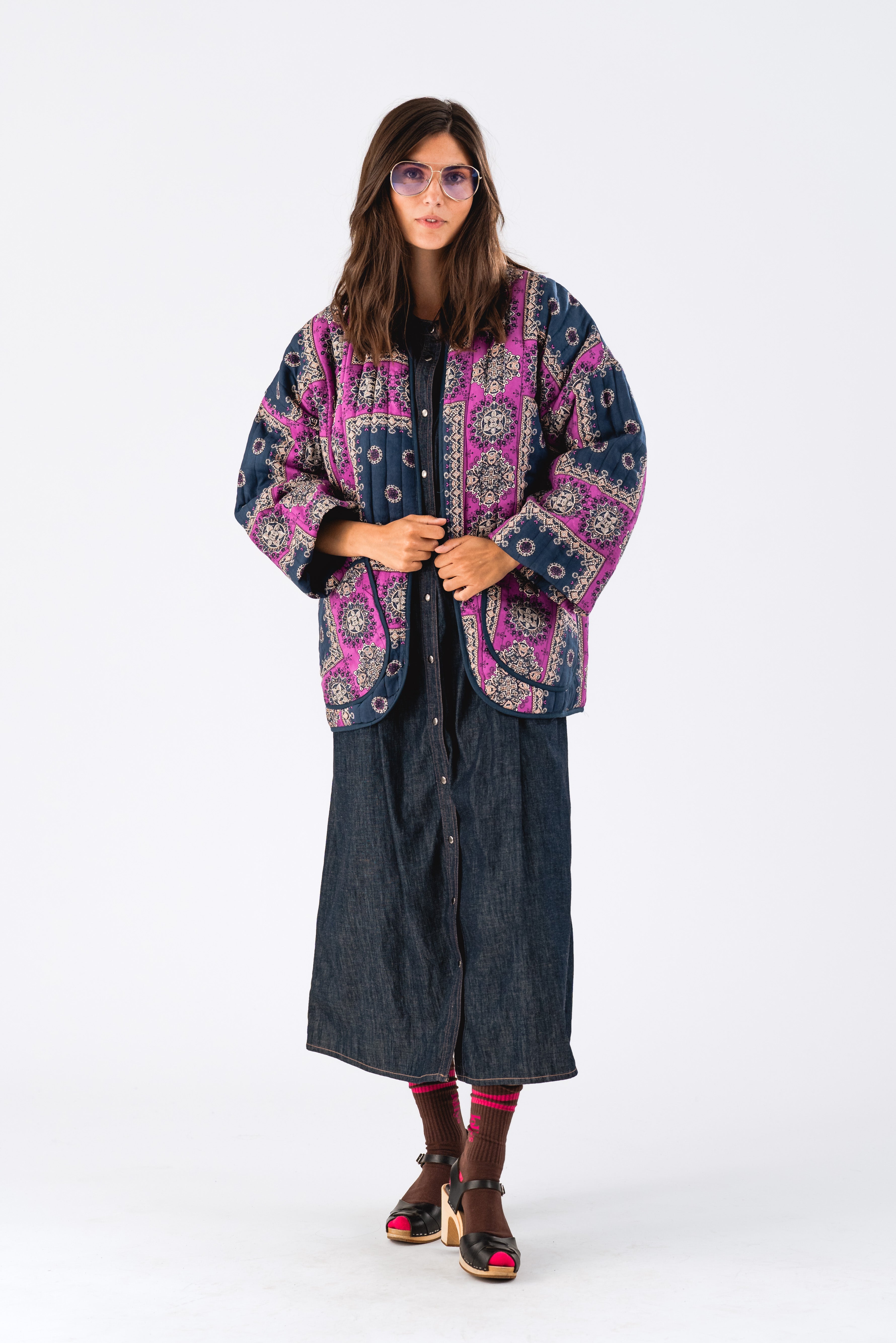 LuluLL  Jacket 3/4 - Dark Blue