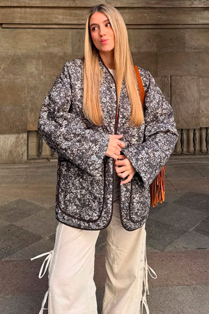 Lollys Laundry LuluLL Jacket 3/4 Jacket 18 Washed Black