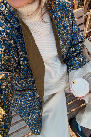 Lollys Laundry LuluLL Jacket 3/4 Jacket 20 Blue