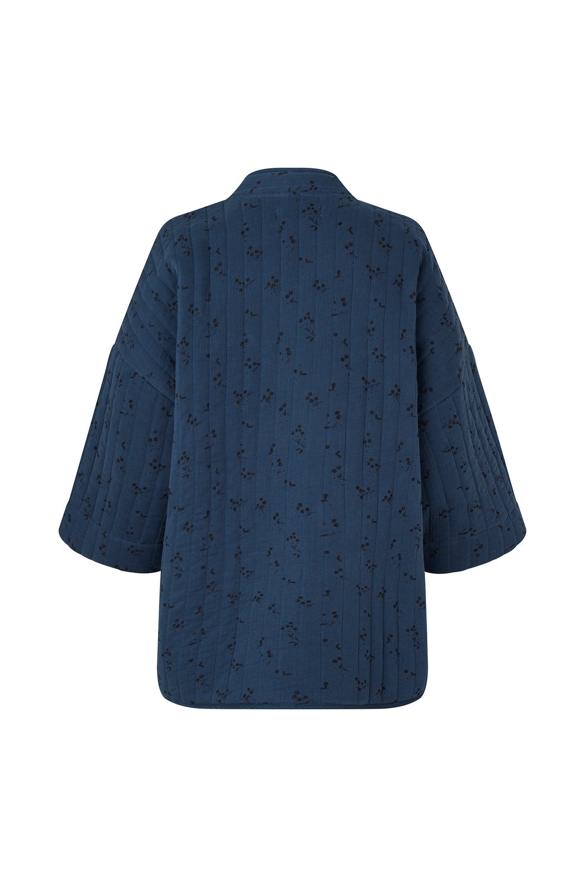 Lollys Laundry LuluLL Jacket 3/4 Kimono Mørkeblå