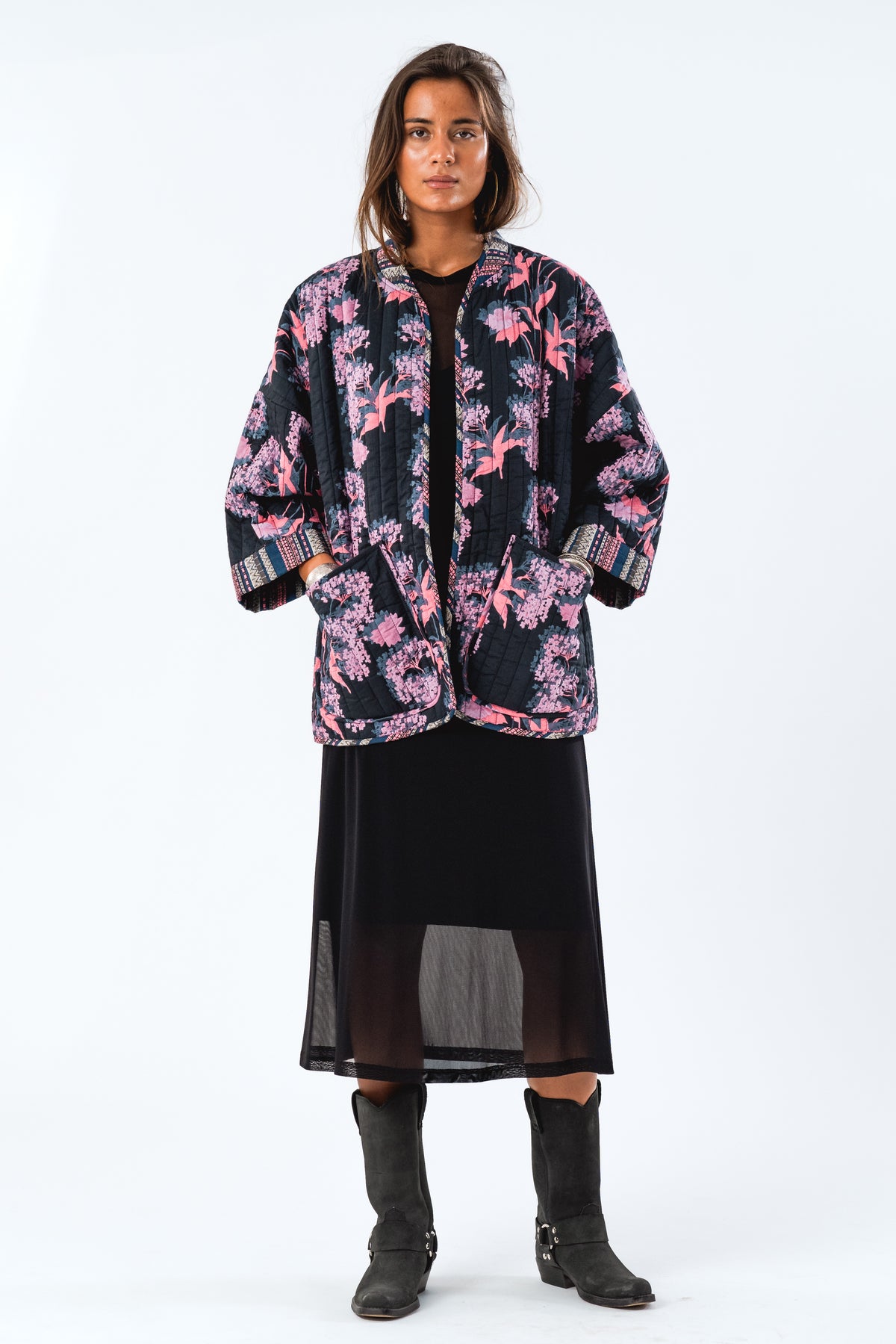 Lollys Laundry LuluLL Jacket 3/4 Kimono Multi