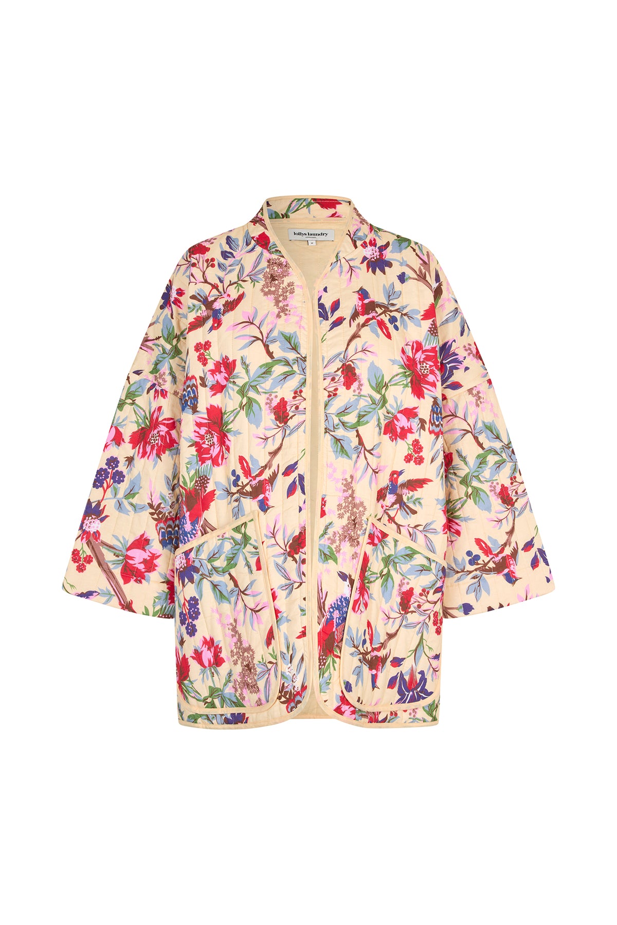 Lollys Laundry LuluLL Jakke 3/4 Kimono Blomsterprint