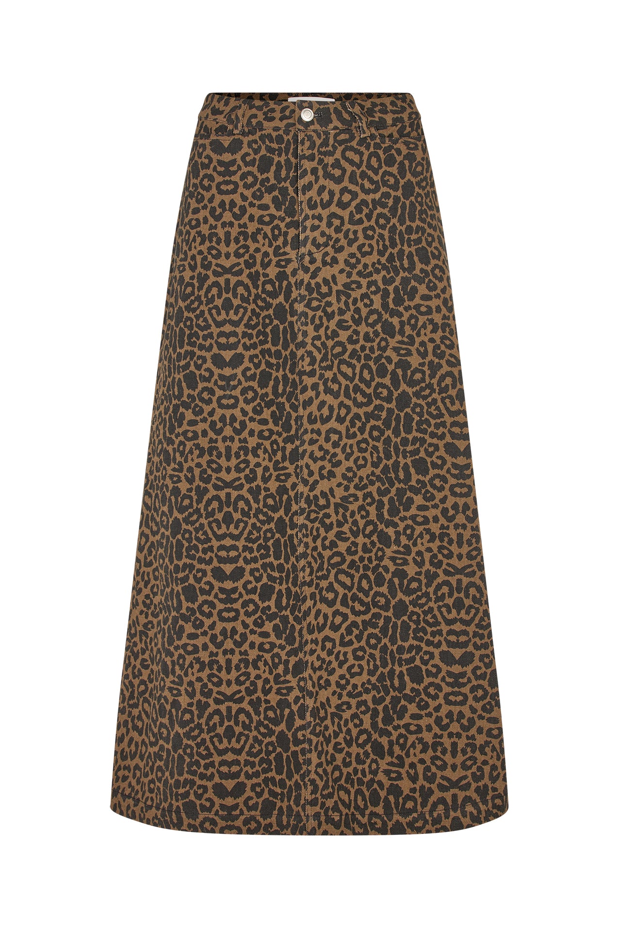 Lollys Laundry LunaLL Maxi Nederdel Skirt 72 Leopard Print