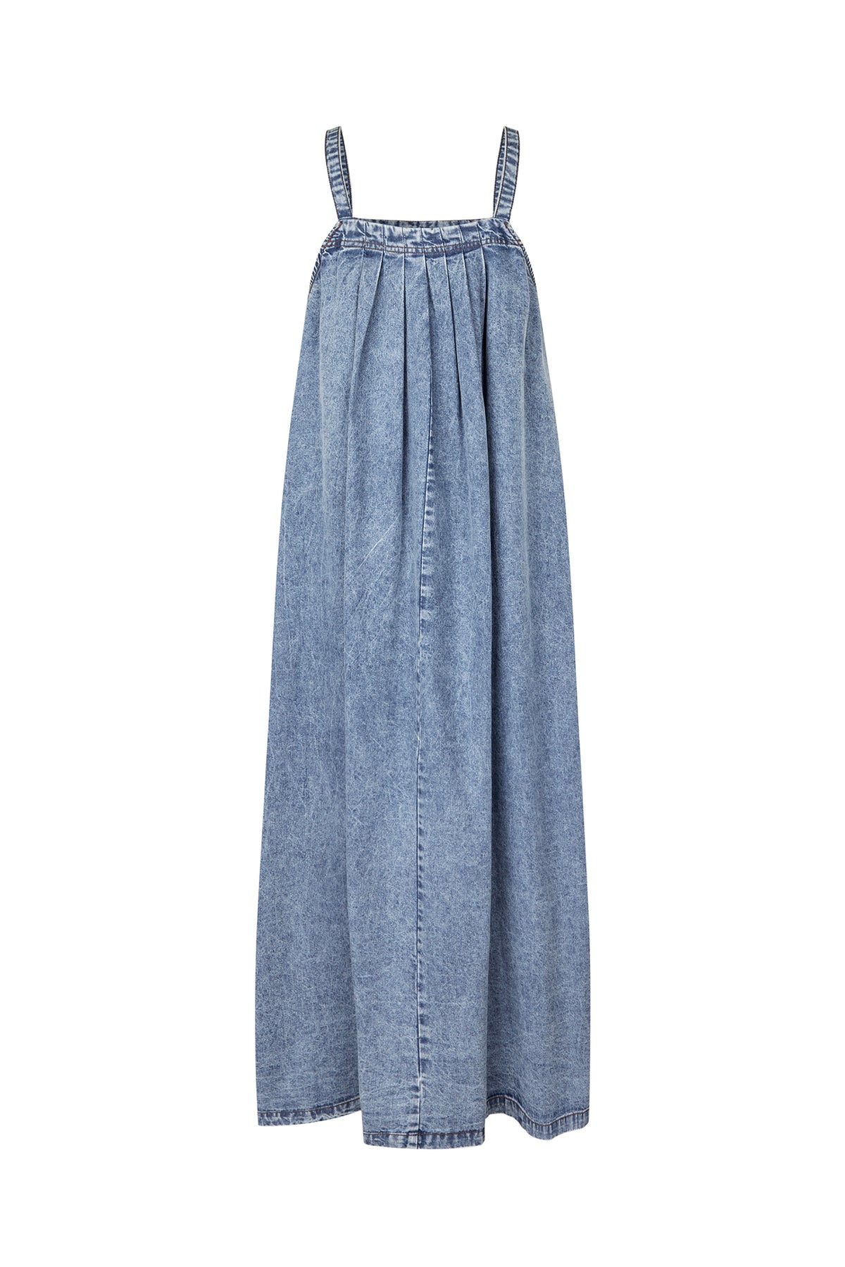 Lollys Laundry LungoLL Maxi Kjole Dress Blå denim