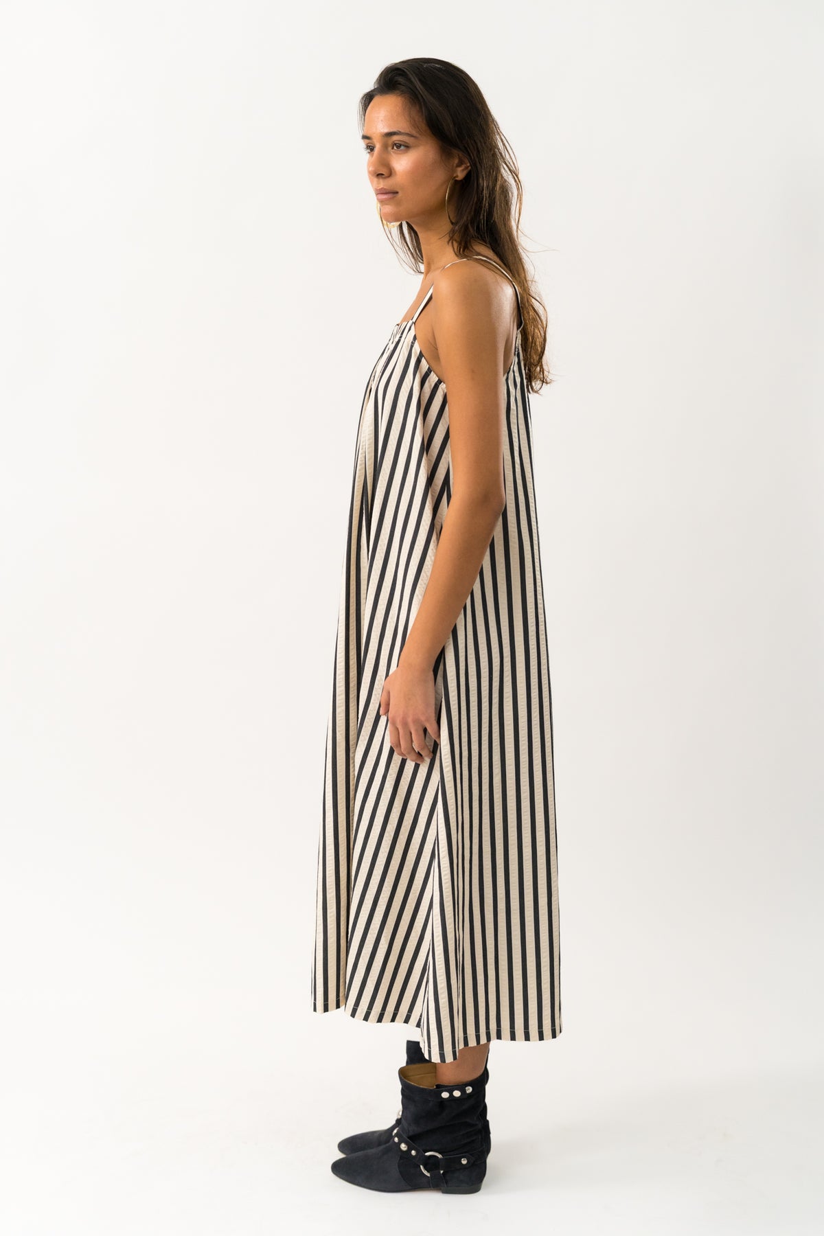 Lollys Laundry LungoLL Maxi Kjole Dress Striber